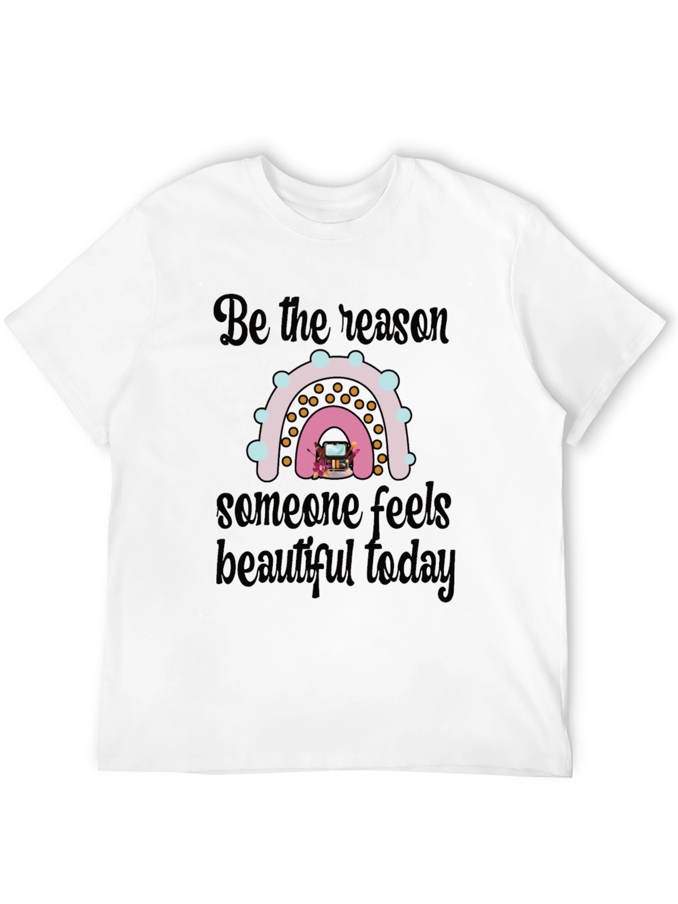 Be the Reason Rainbow Graphic T-Shirt
