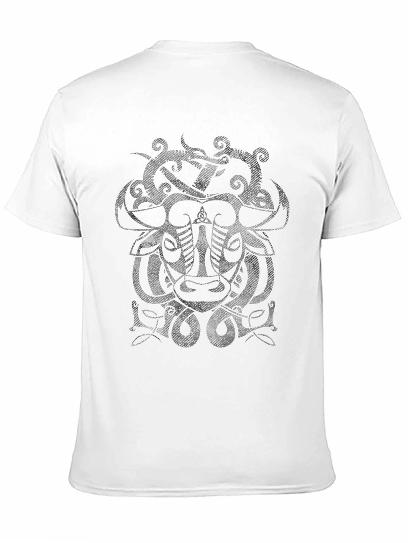 Viking Art Graphic Black T-Shirt
