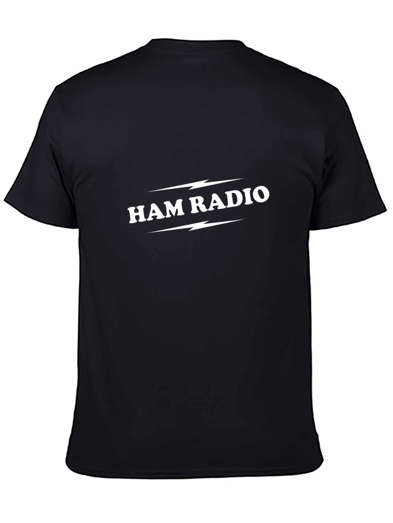 Ham Radio T-Shirt - Black Short Sleeve Tee