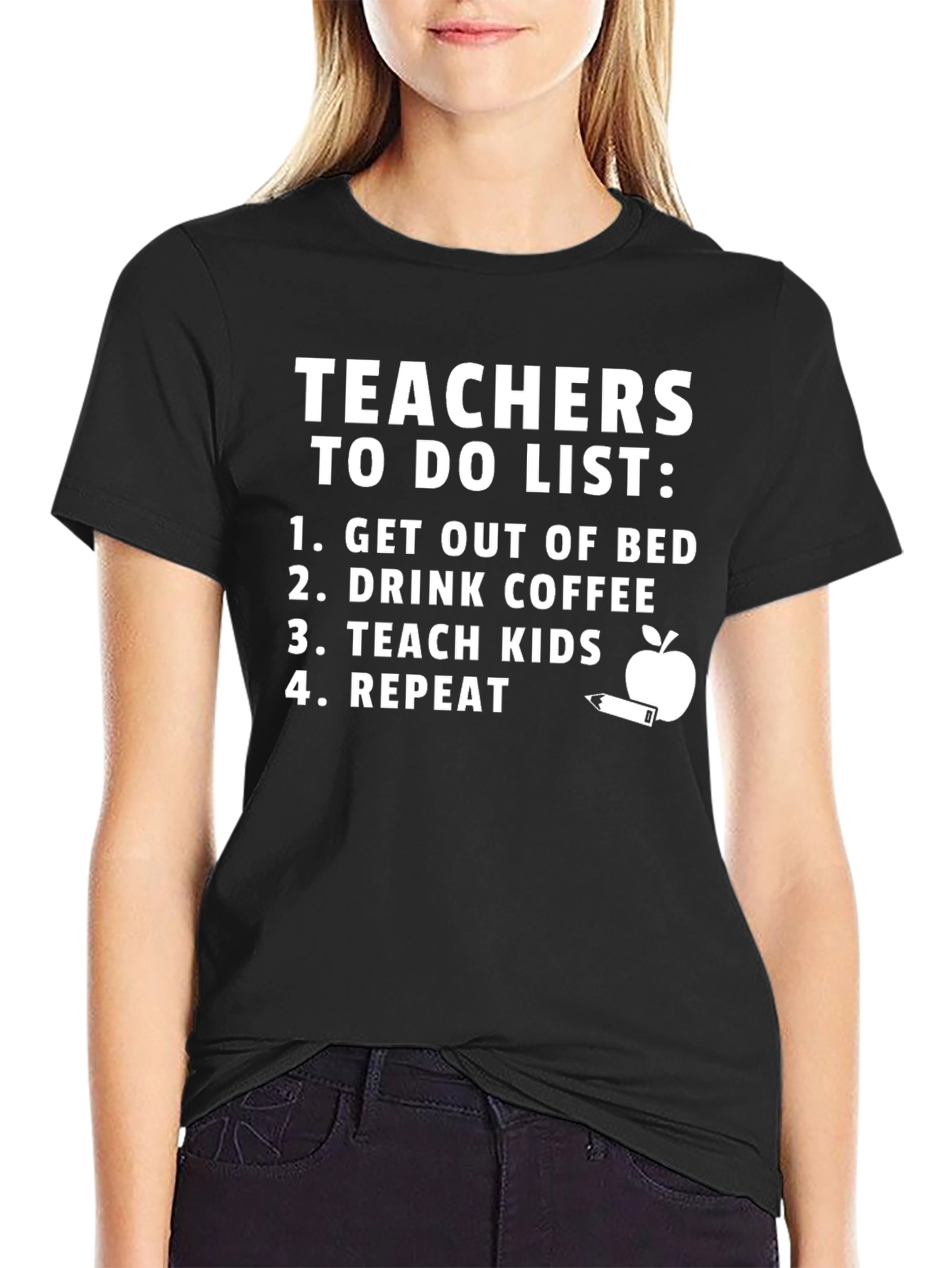 Teacher To-Do List Graphic Tee