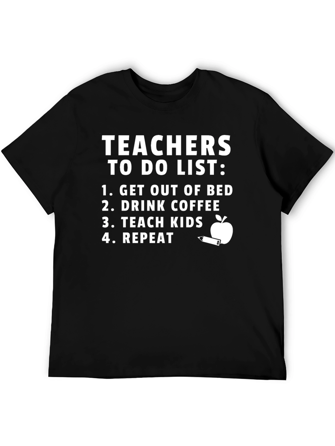 Teacher To-Do List Graphic Tee