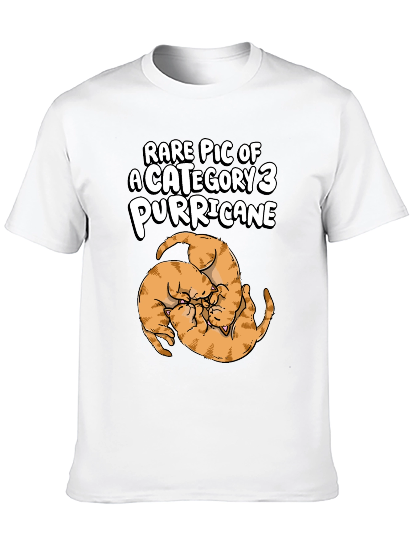 Rare Category 3 Purricane Cat T-Shirt