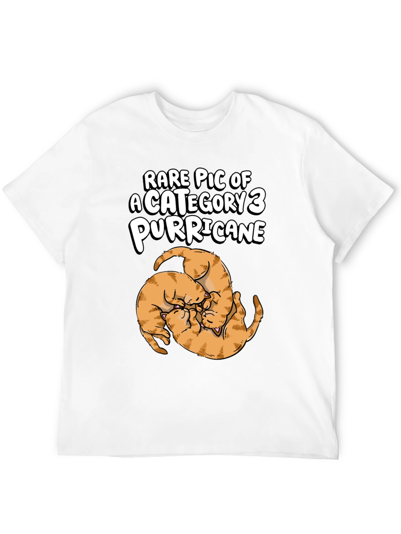 Rare Category 3 Purricane Cat T-Shirt