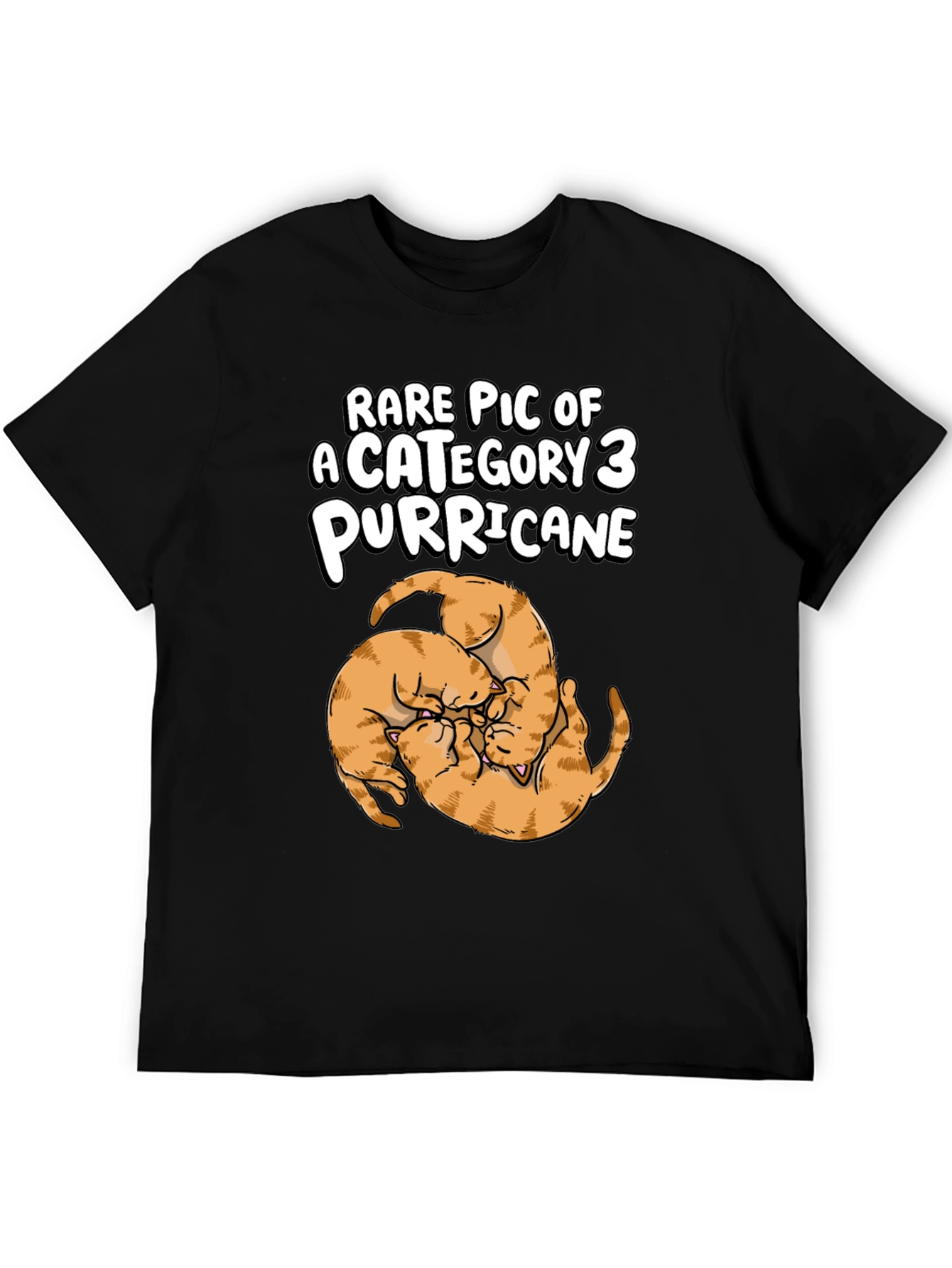 Rare Category 3 Purricane Cat T-Shirt
