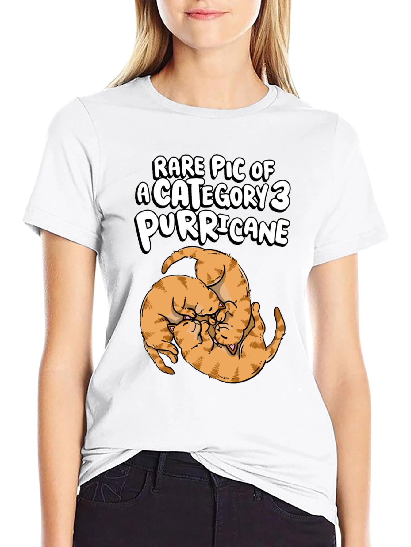 Rare Category 3 Purricane Cat T-Shirt