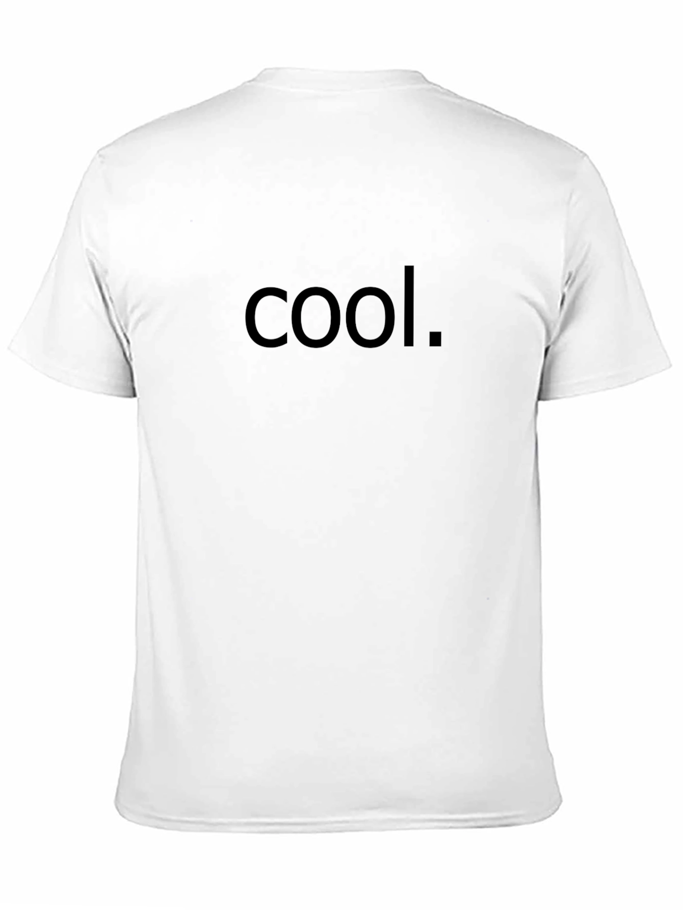 Cool Statement T-Shirt - Classic Black Tee