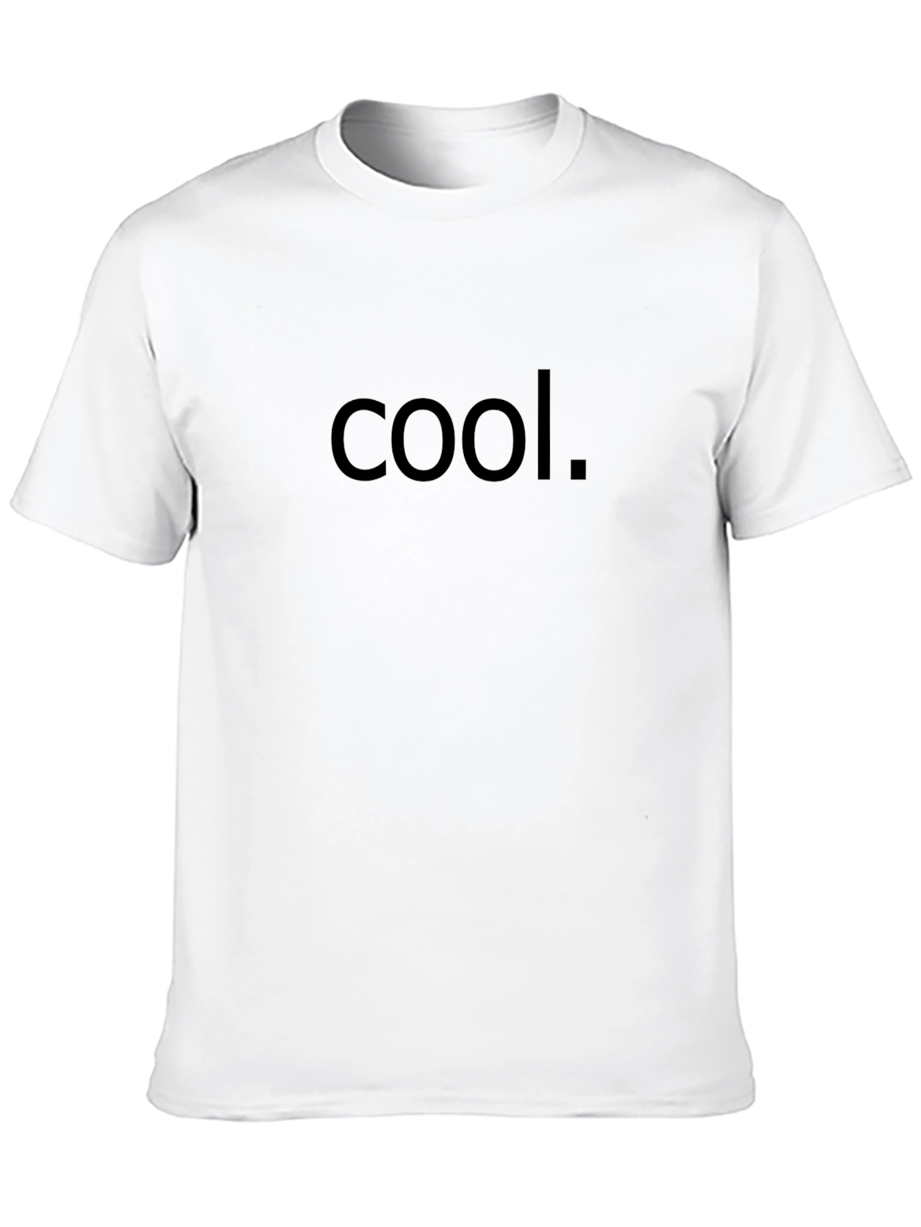 Cool Statement T-Shirt - Classic Black Tee