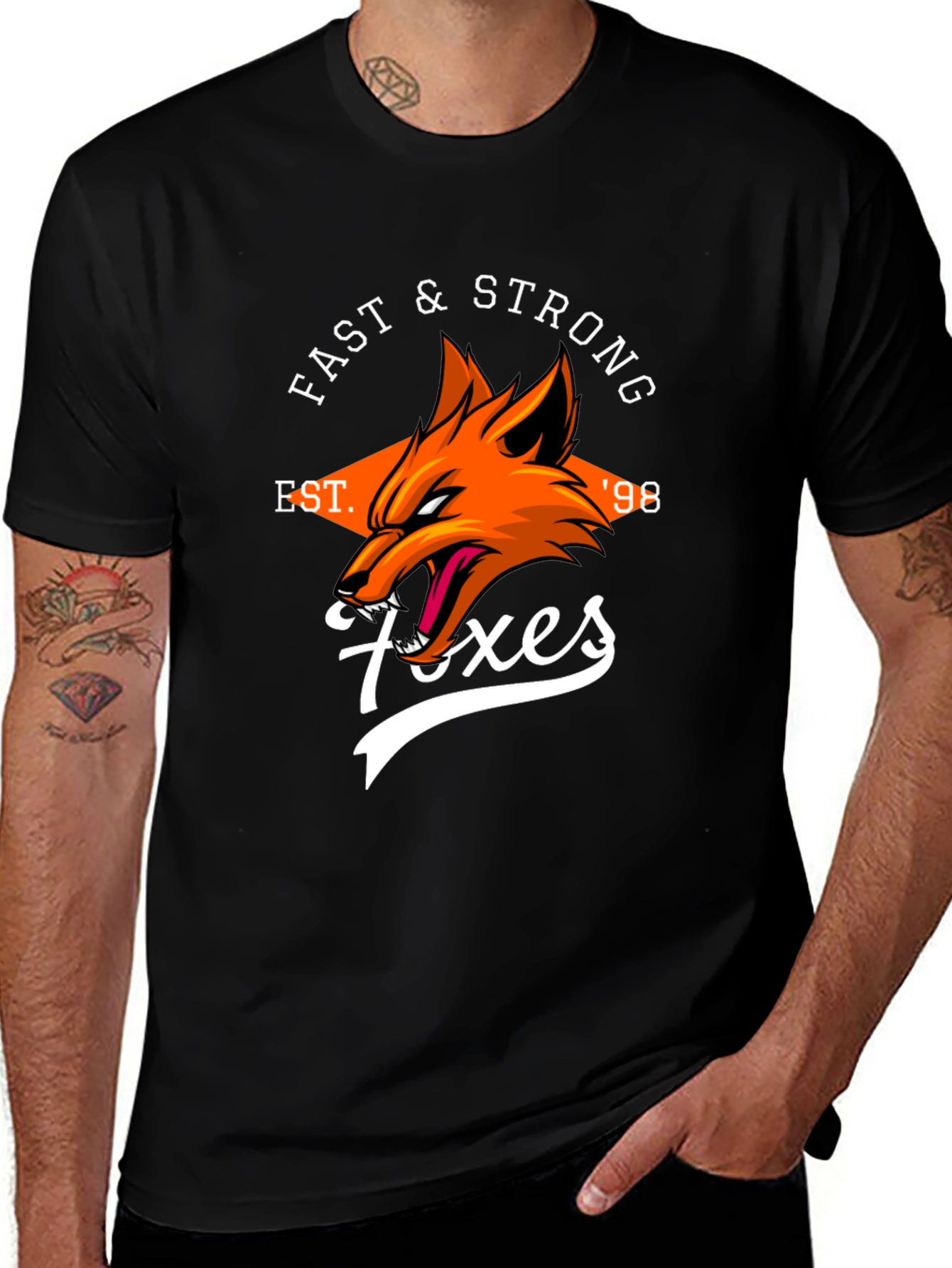 Fast & Strong Foxes T-Shirt
