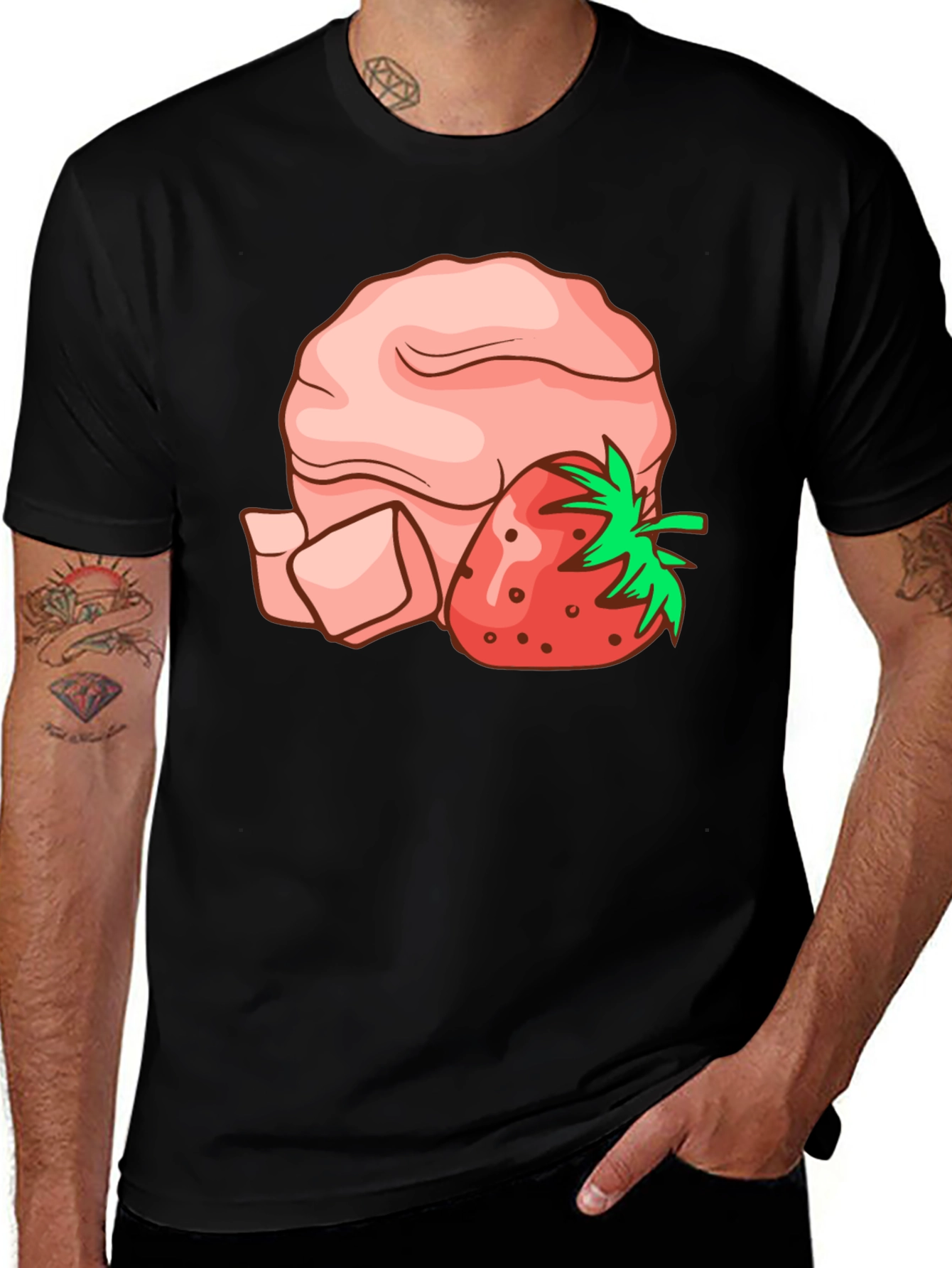 Strawberry Shortcake Graphic Tee - Soft Cotton Blend