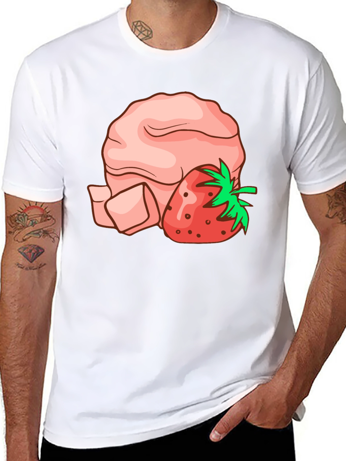 Strawberry Shortcake Graphic Tee - Soft Cotton Blend