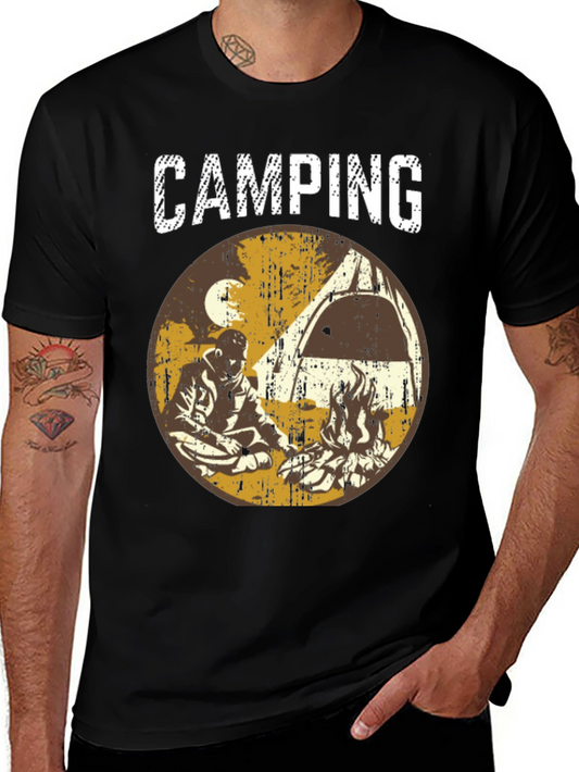Camping Graphic T-Shirt - Adventure Ready