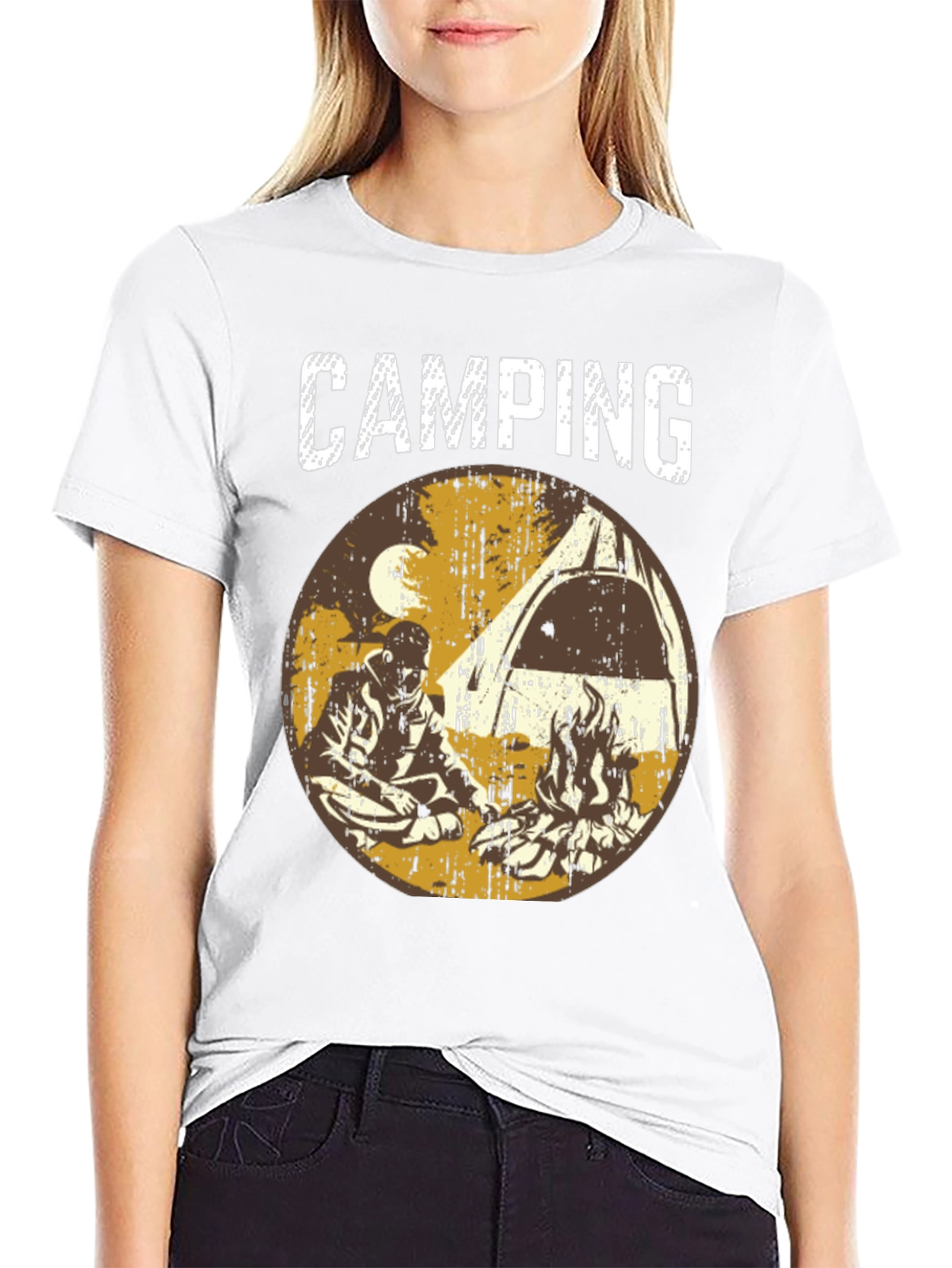 Camping Graphic T-Shirt - Adventure Ready