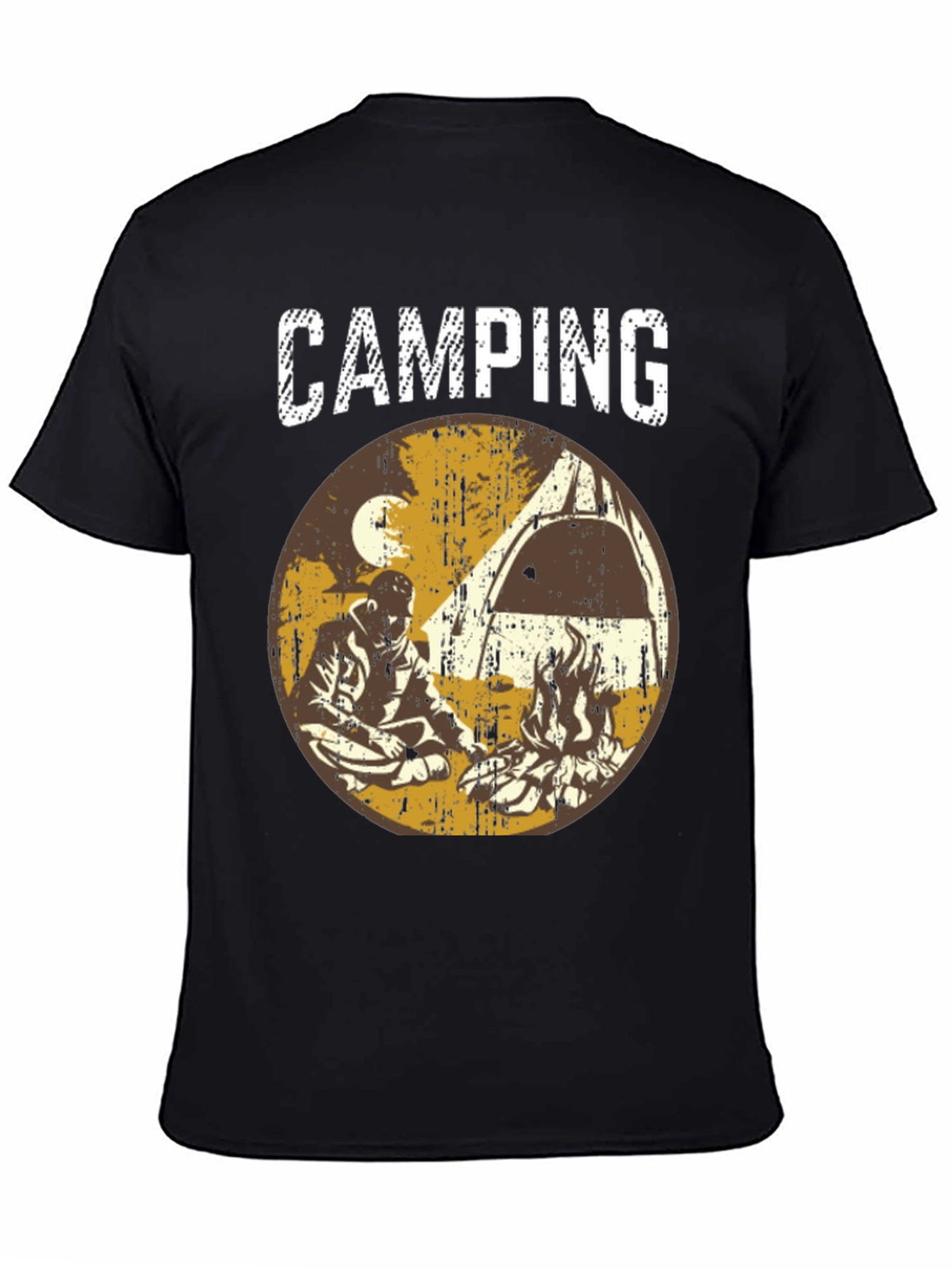 Camping Graphic T-Shirt - Adventure Ready
