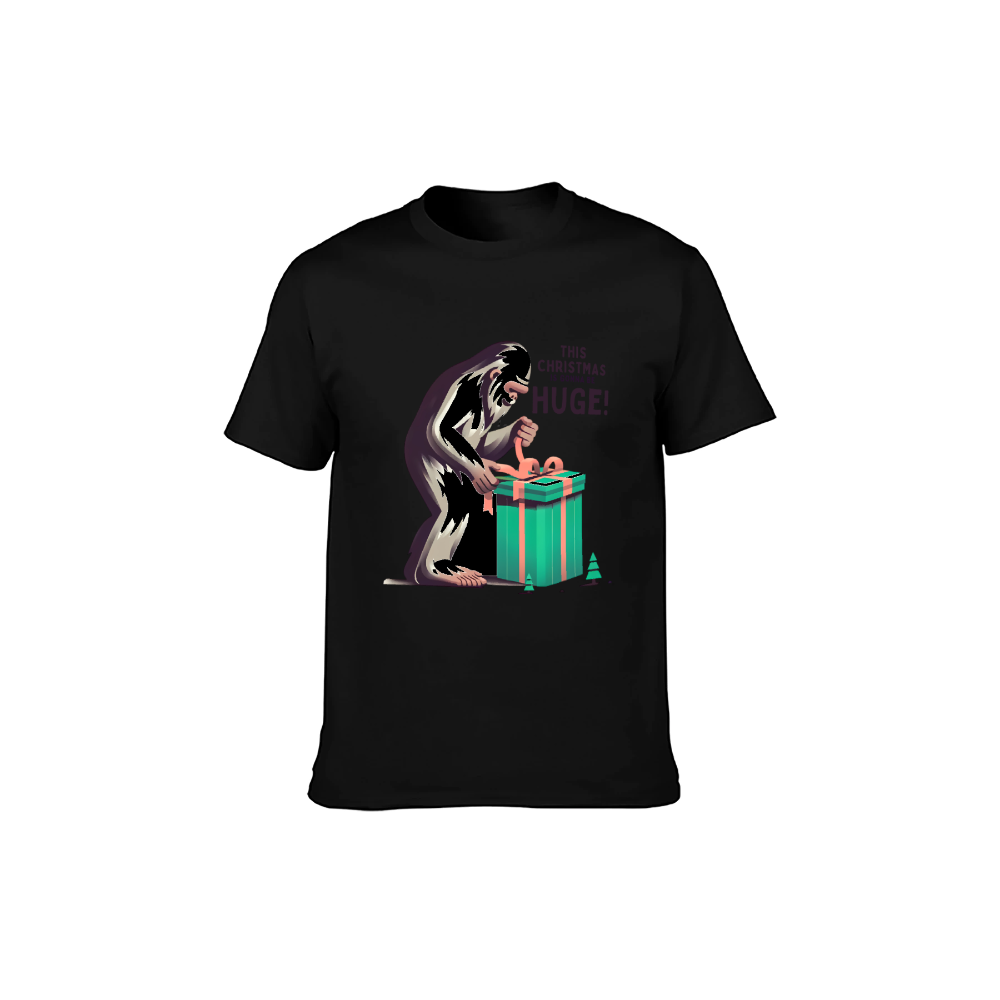 Festive "This Christmas Is Gonna Be HUGE!" T-Shirt - 100% Cotton | Bold Statement Holiday Tee | Fun Christmas Party Wear