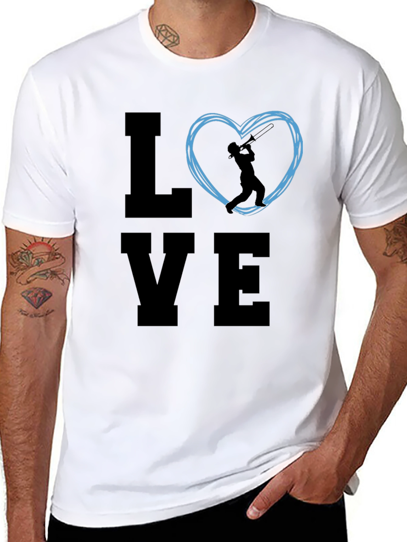 Love Cricket Graphic T-Shirt - Black
