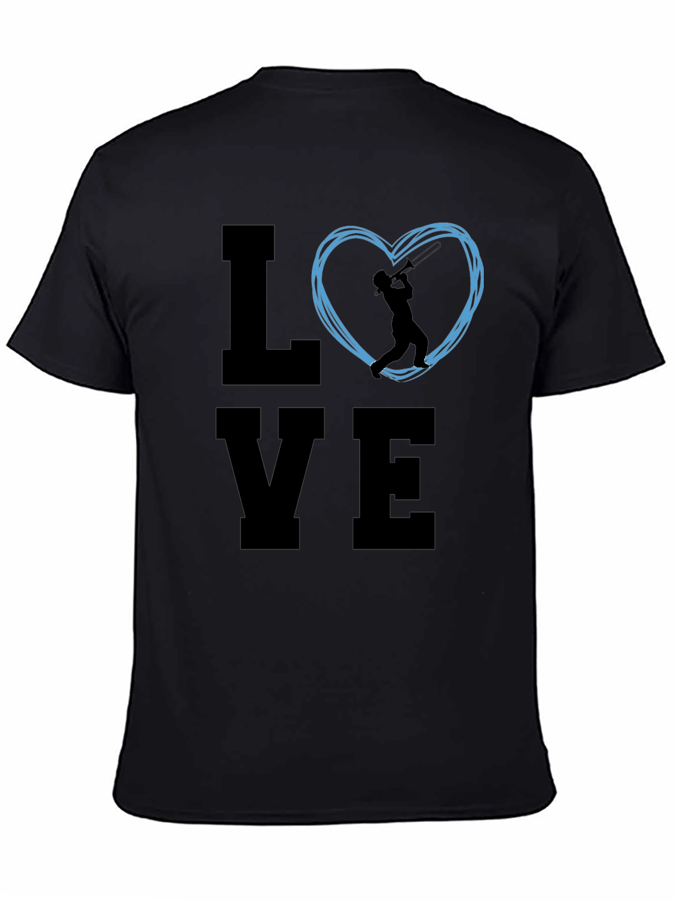 Love Cricket Graphic T-Shirt - Black