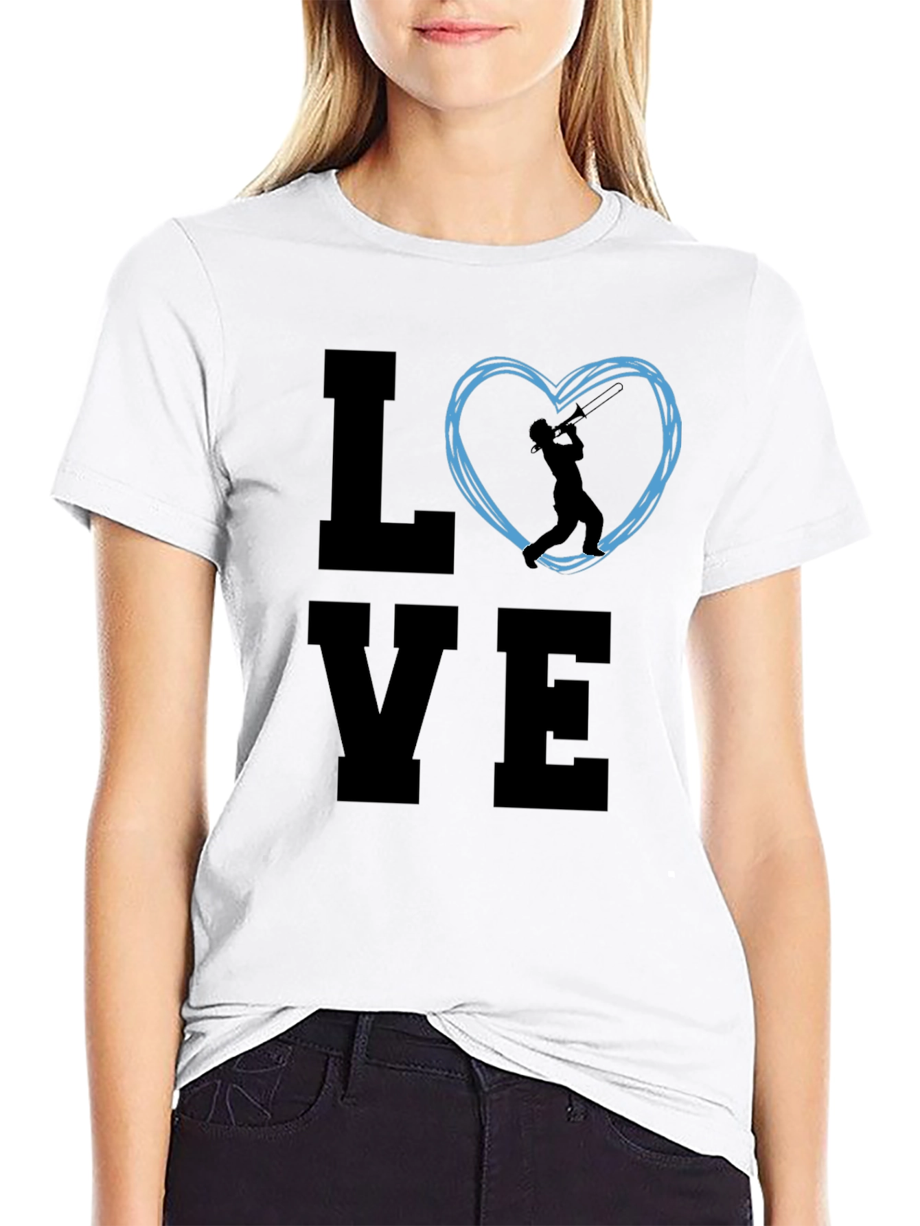 Love Cricket Graphic T-Shirt - Black