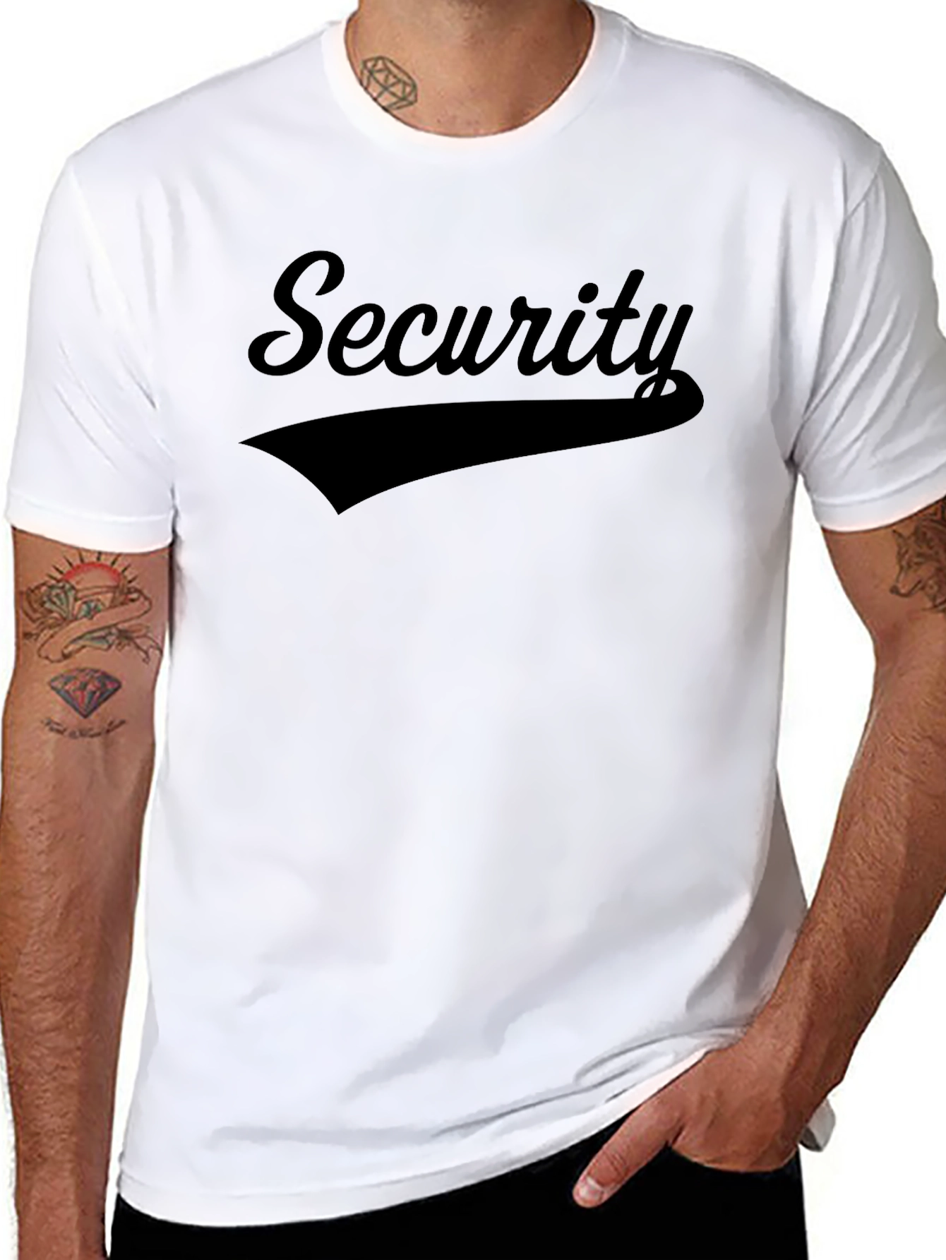 Security T-Shirt - Classic Black Tee