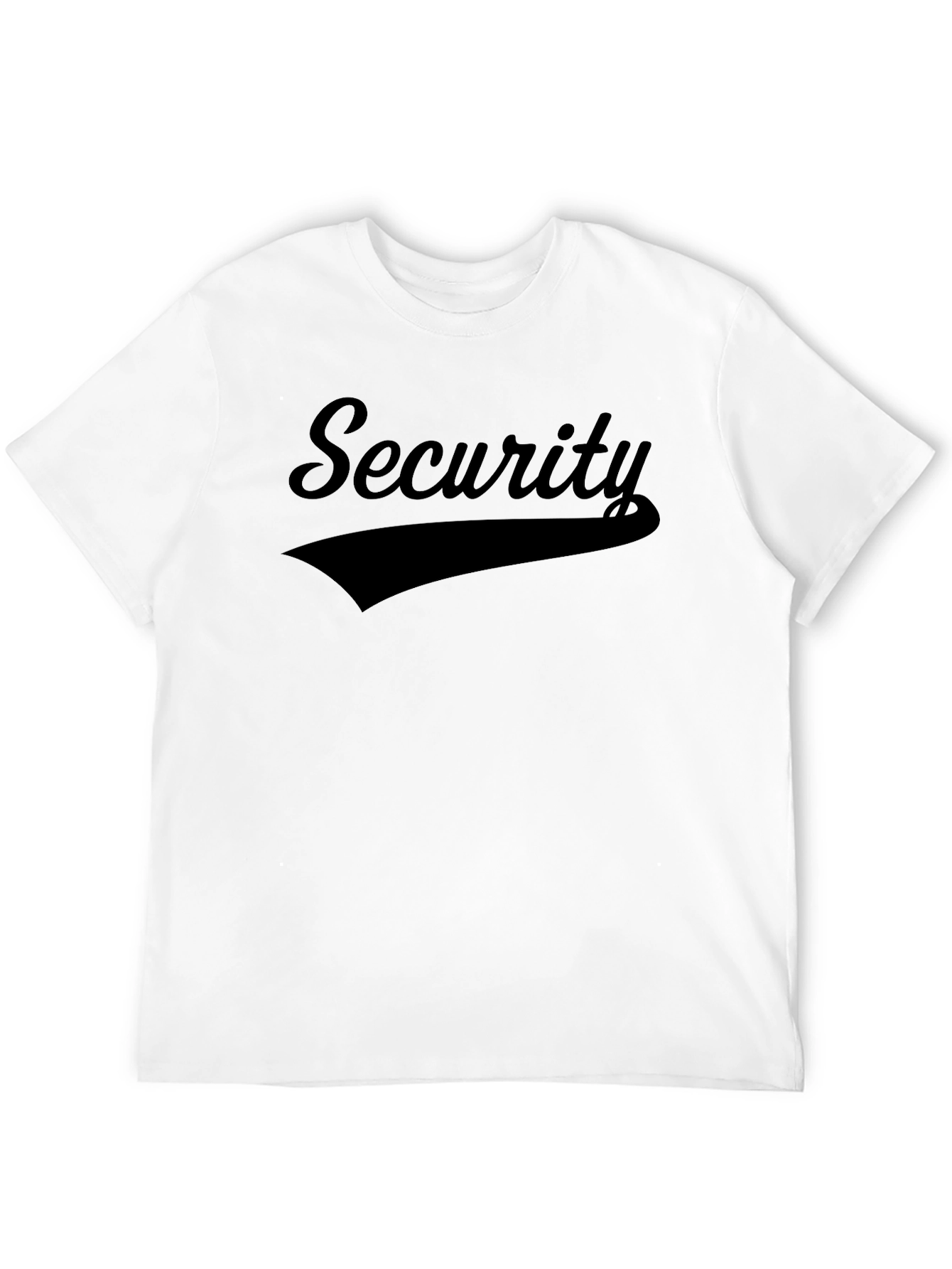 Security T-Shirt - Classic Black Tee