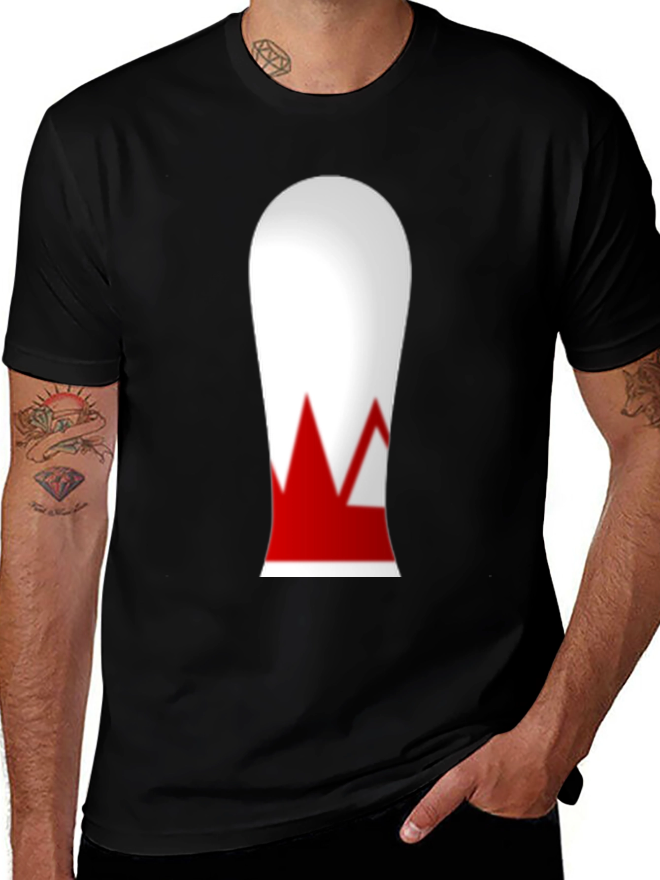 Funky Chef Hat Graphic T-Shirt