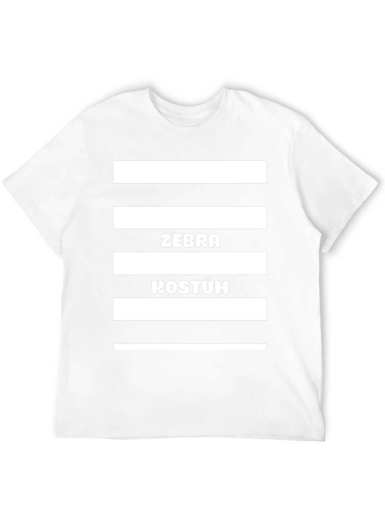 Zebra Kostum T-Shirt