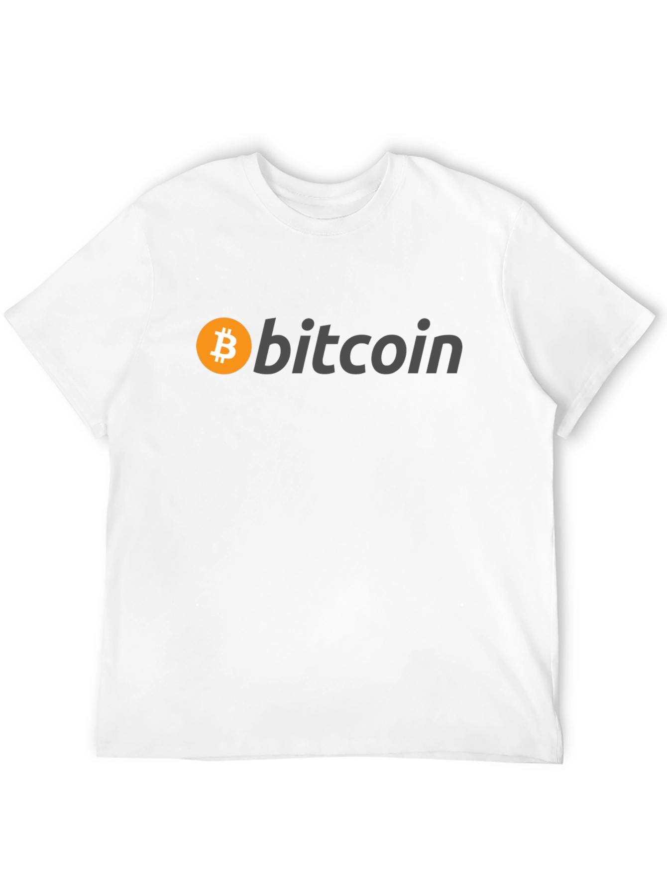 Bitcoin Logo Black T-Shirt