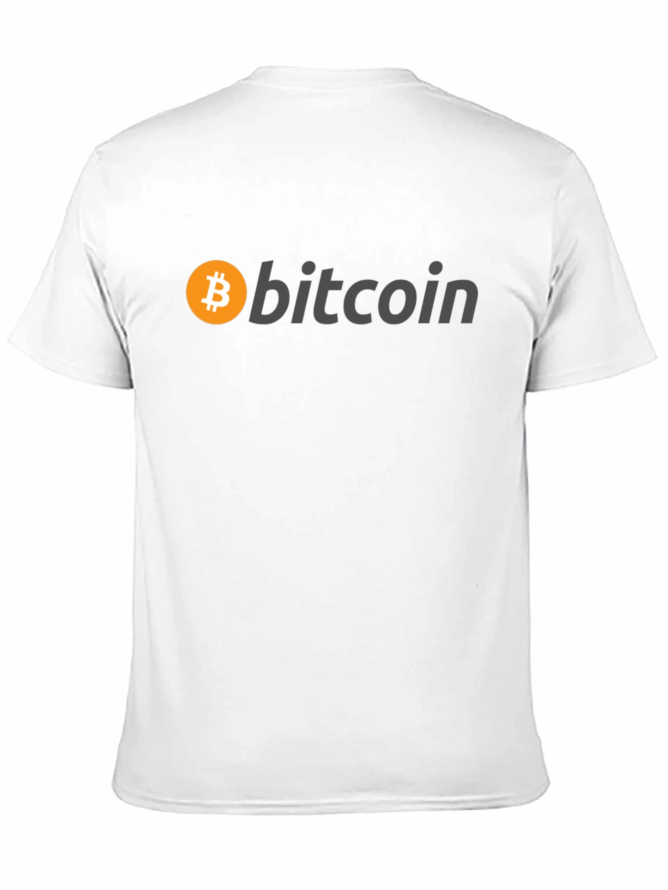 Bitcoin Logo Black T-Shirt