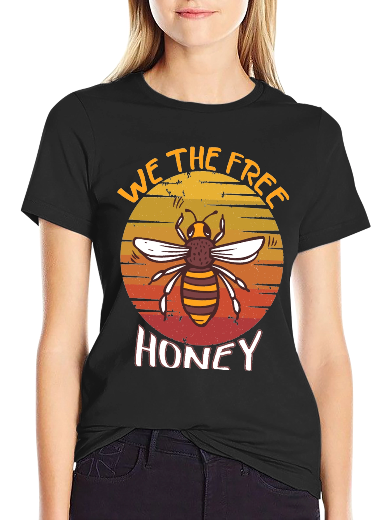 We the Free Honey Bee Graphic Tee