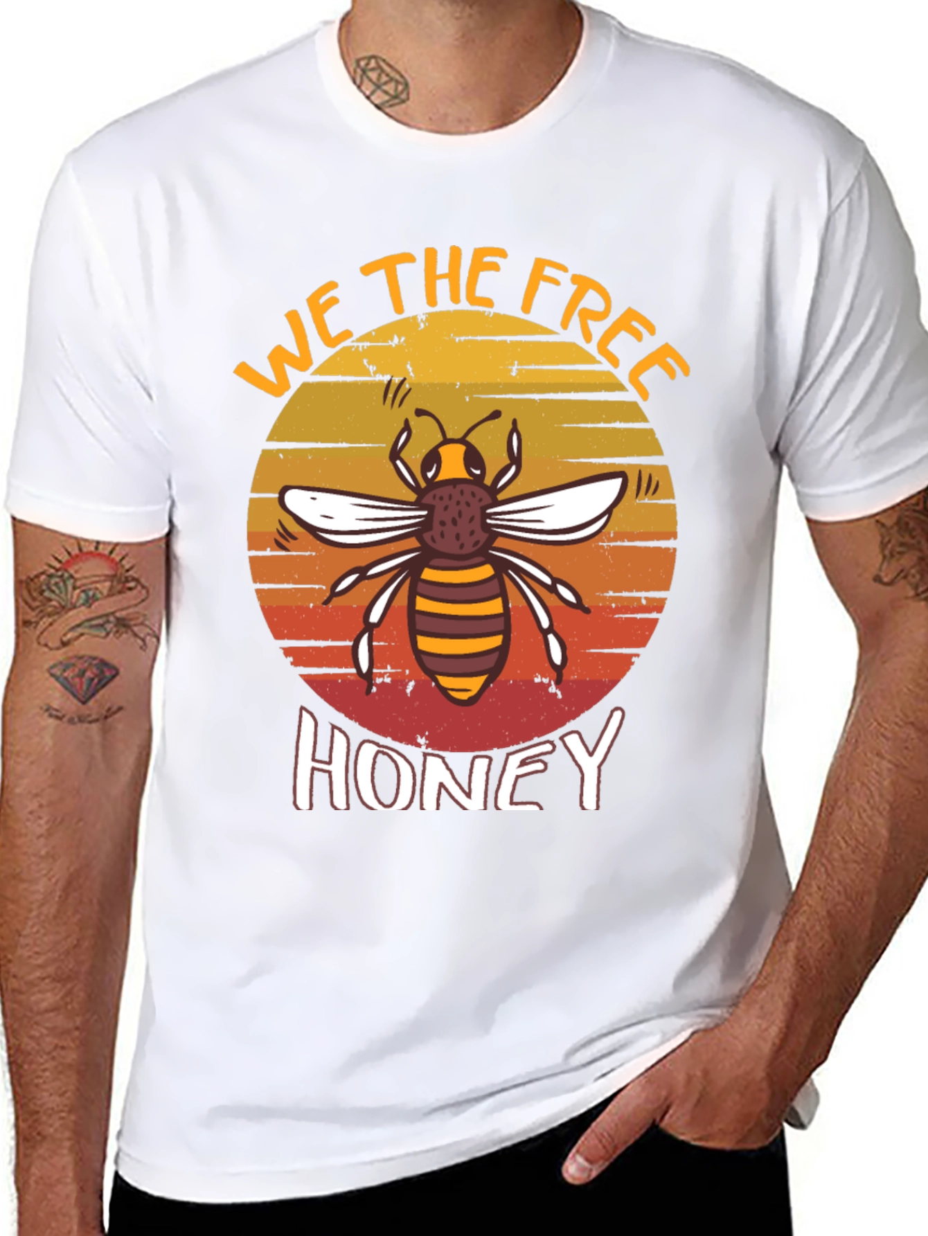 We the Free Honey Bee Graphic Tee