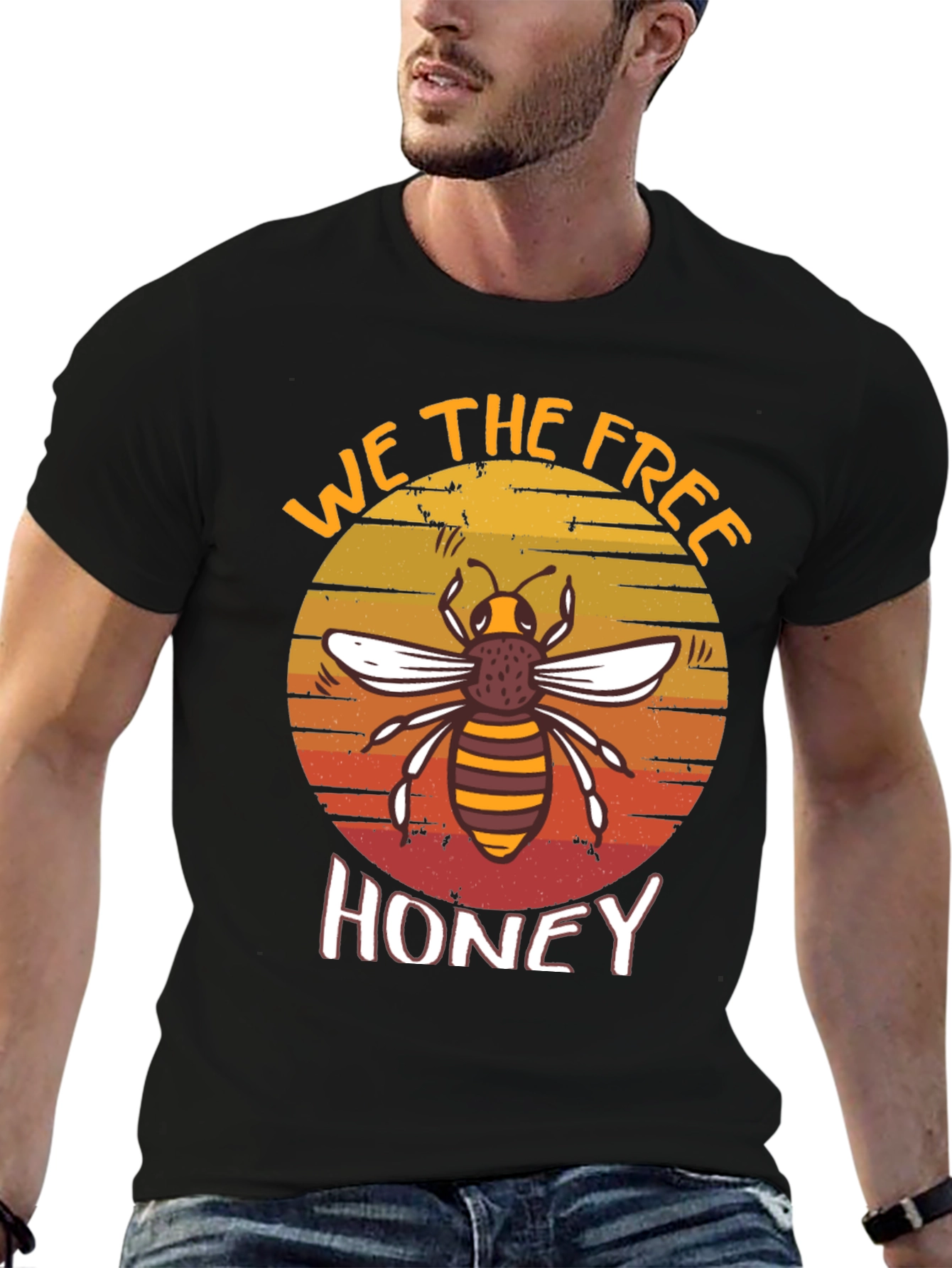 We the Free Honey Bee Graphic Tee