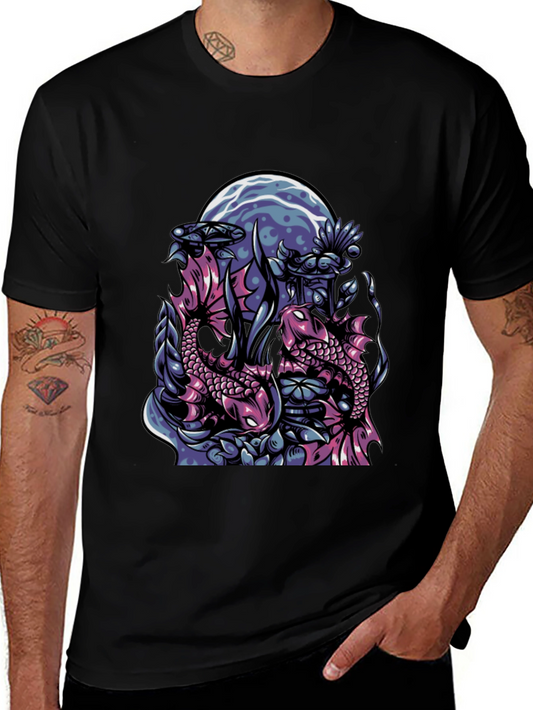 Koi Fish Graphic Tee - Unique Design