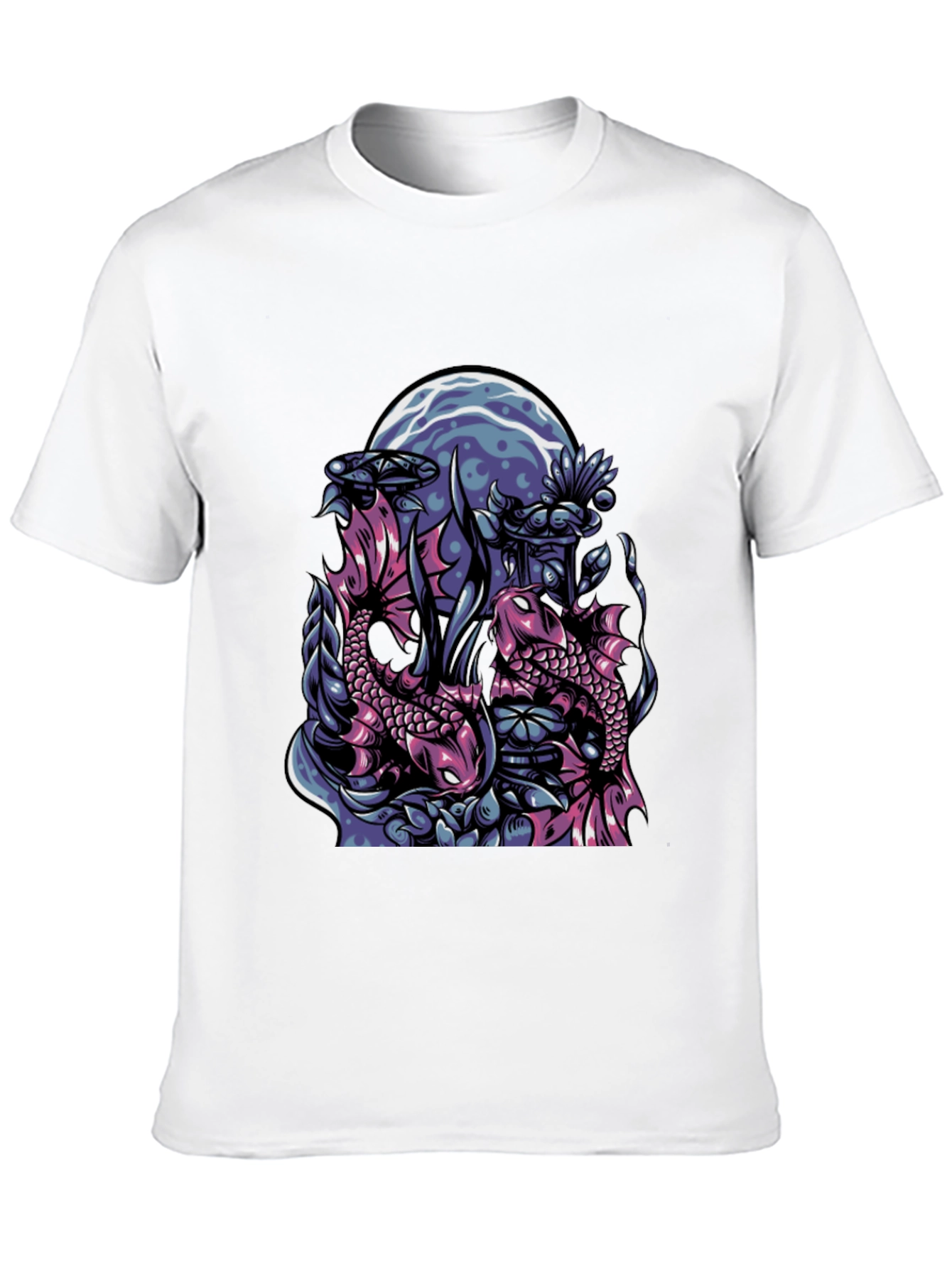 Koi Fish Graphic Tee - Unique Design