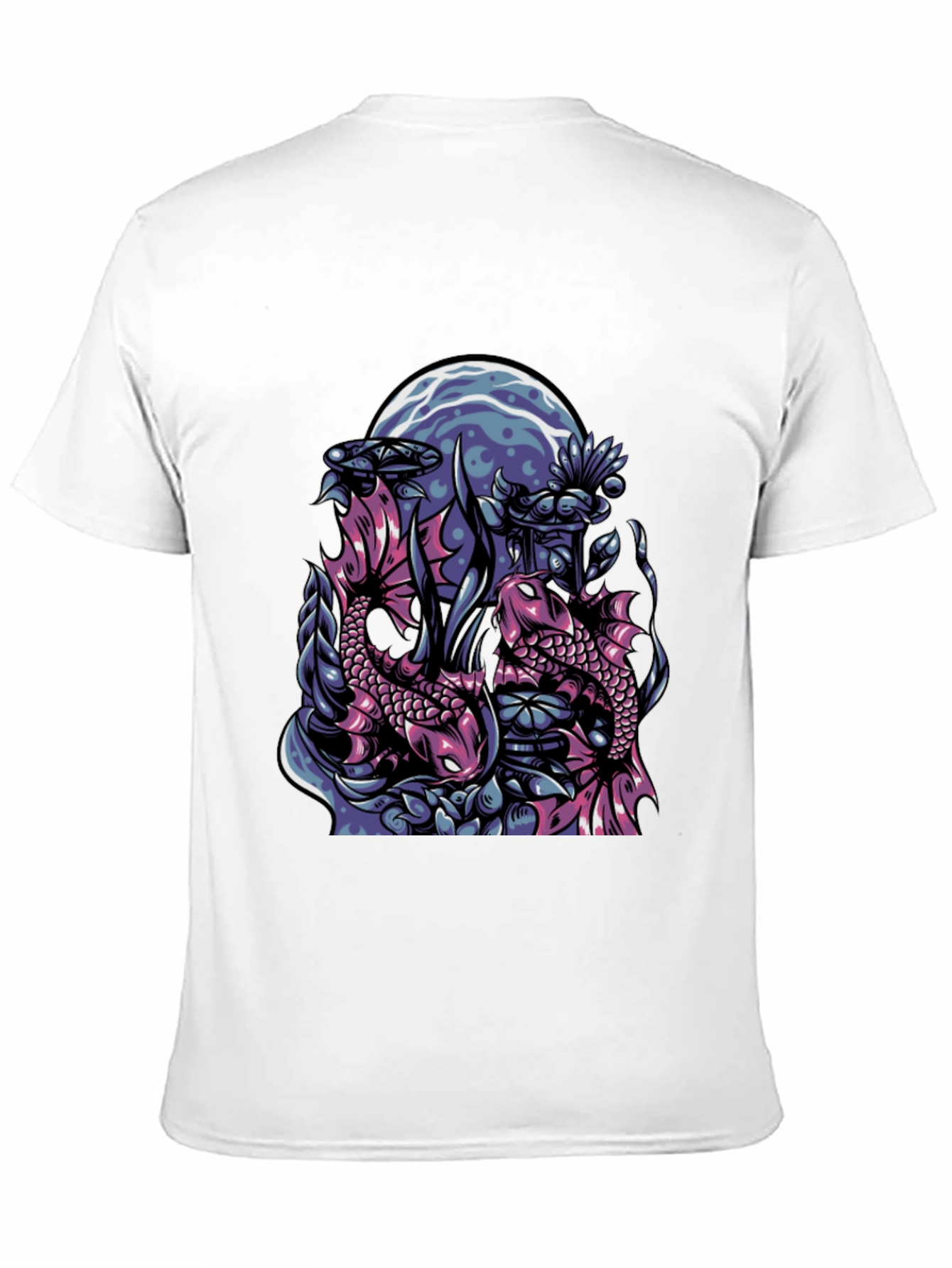 Koi Fish Graphic Tee - Unique Design