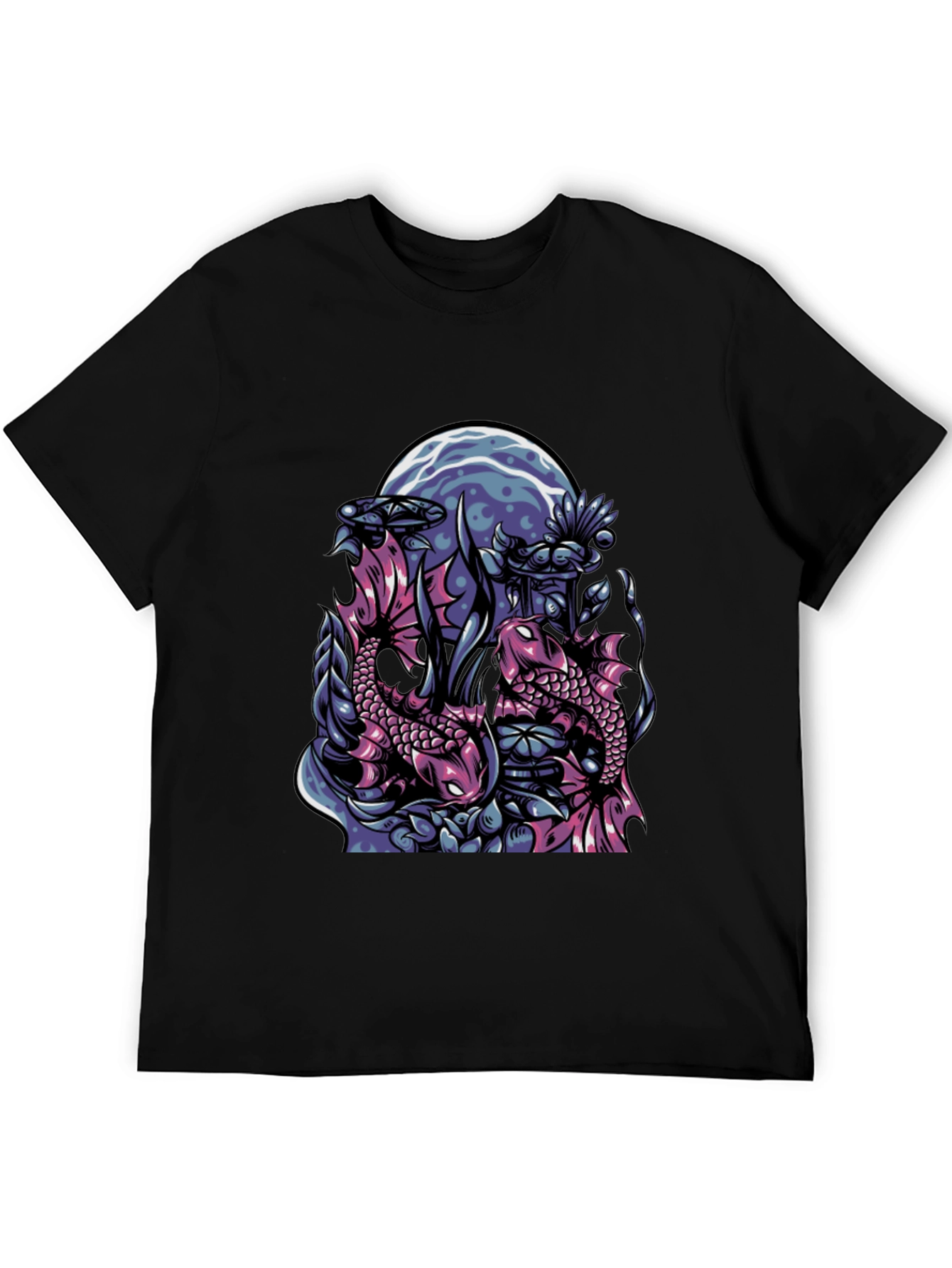 Koi Fish Graphic Tee - Unique Design