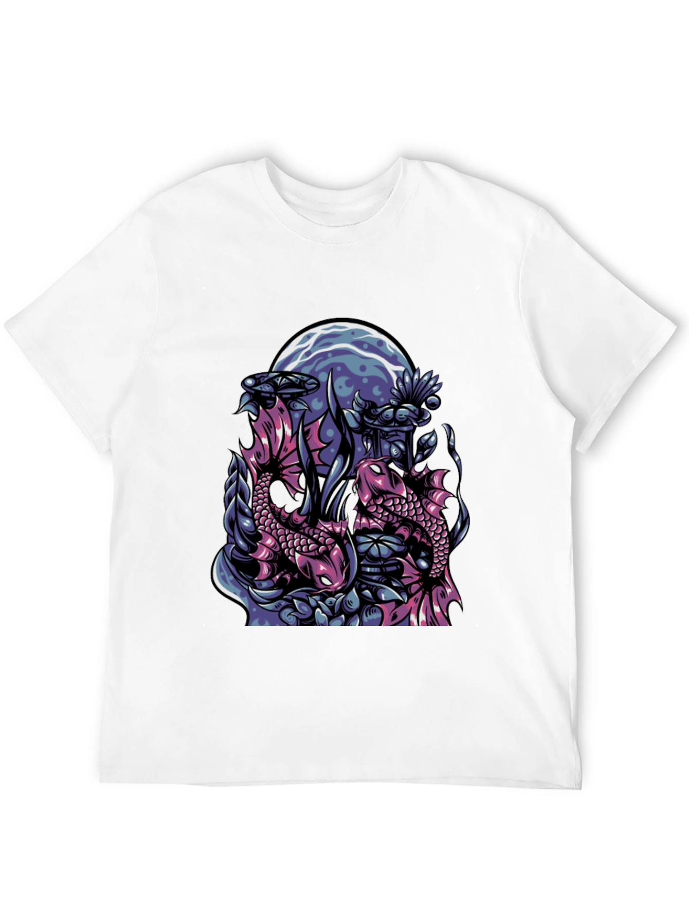 Koi Fish Graphic Tee - Unique Design