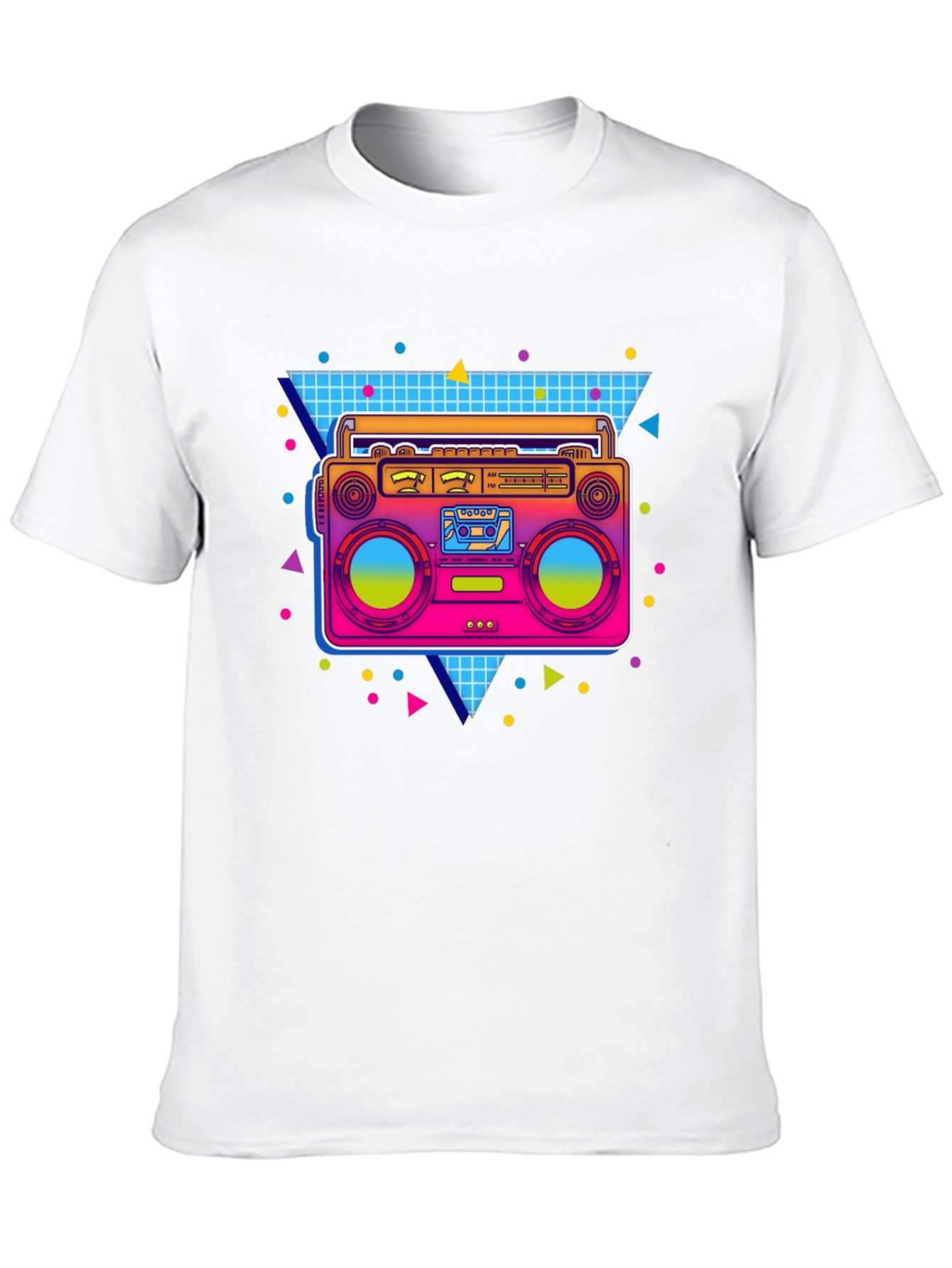 Retro 80s Boombox T-Shirt
