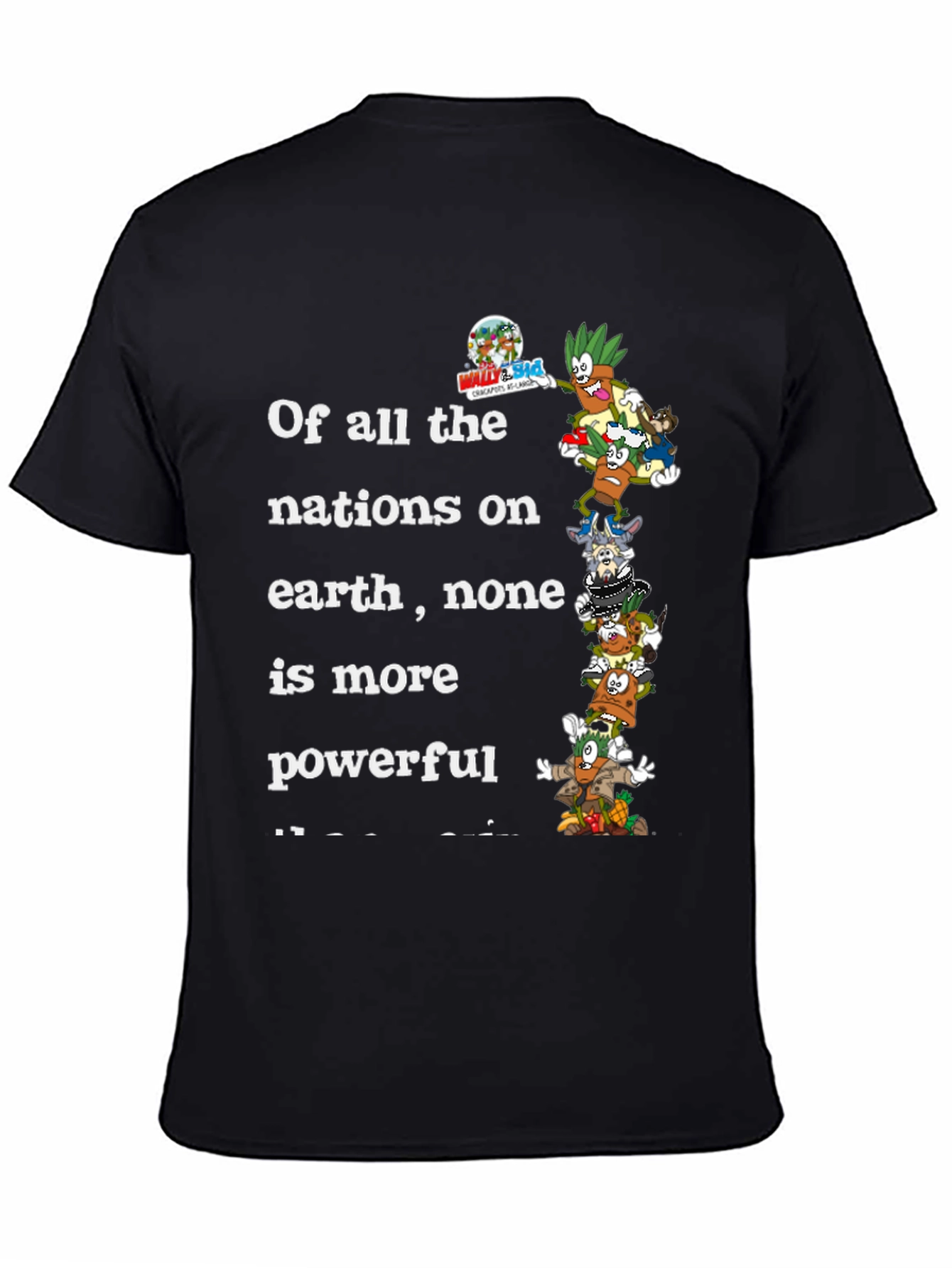 Wallykazam Nations T-Shirt