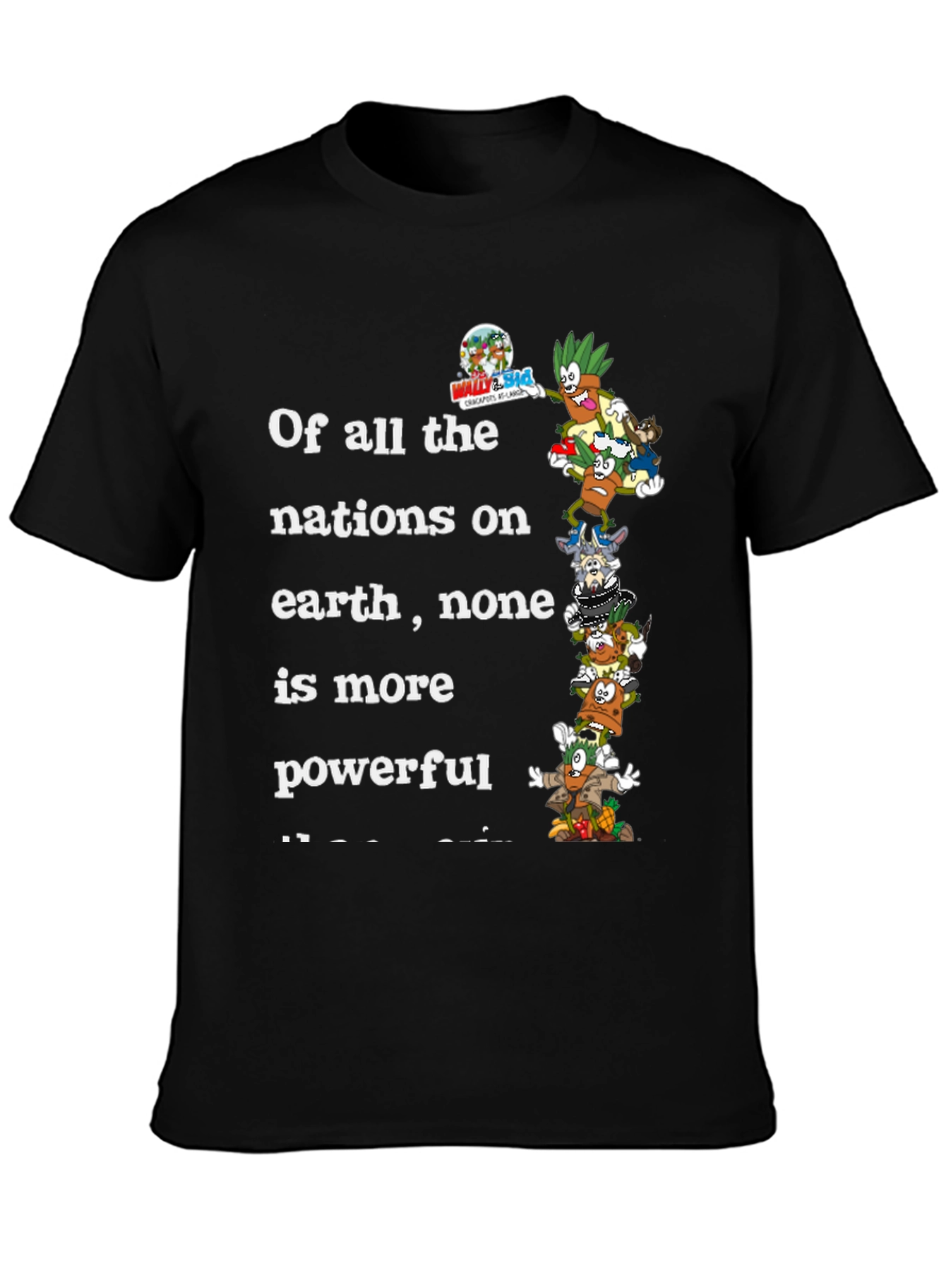 Wallykazam Nations T-Shirt