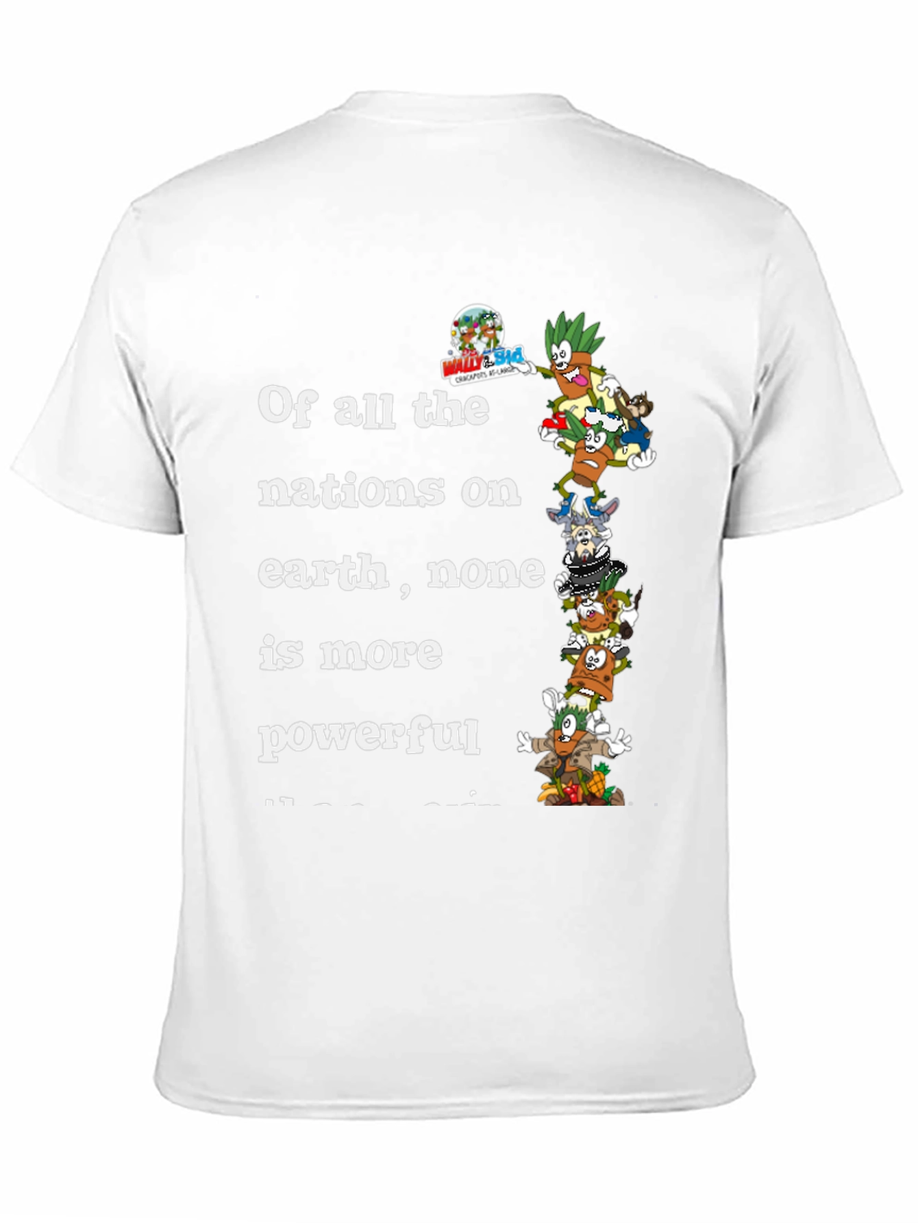Wallykazam Nations T-Shirt
