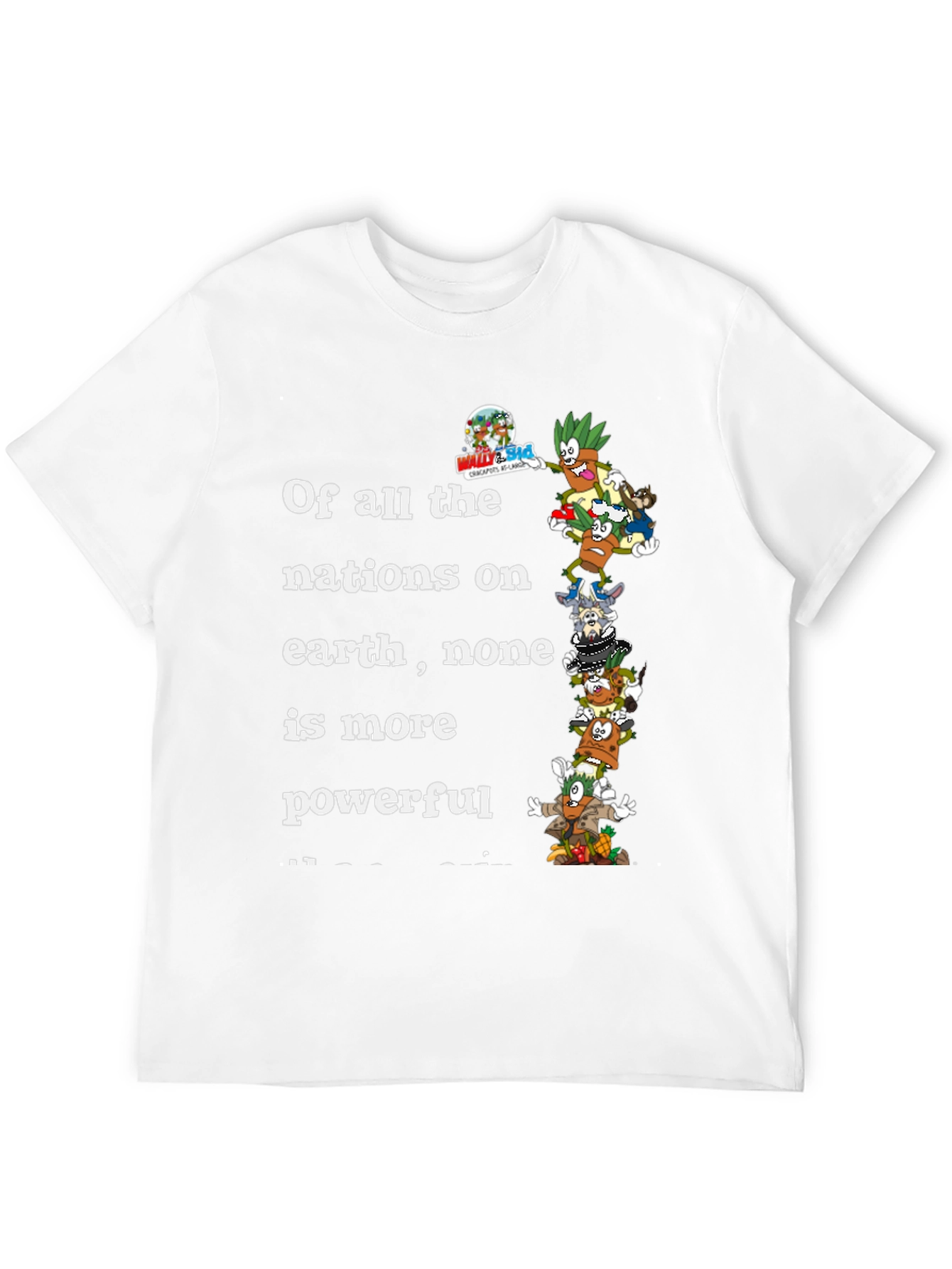 Wallykazam Nations T-Shirt