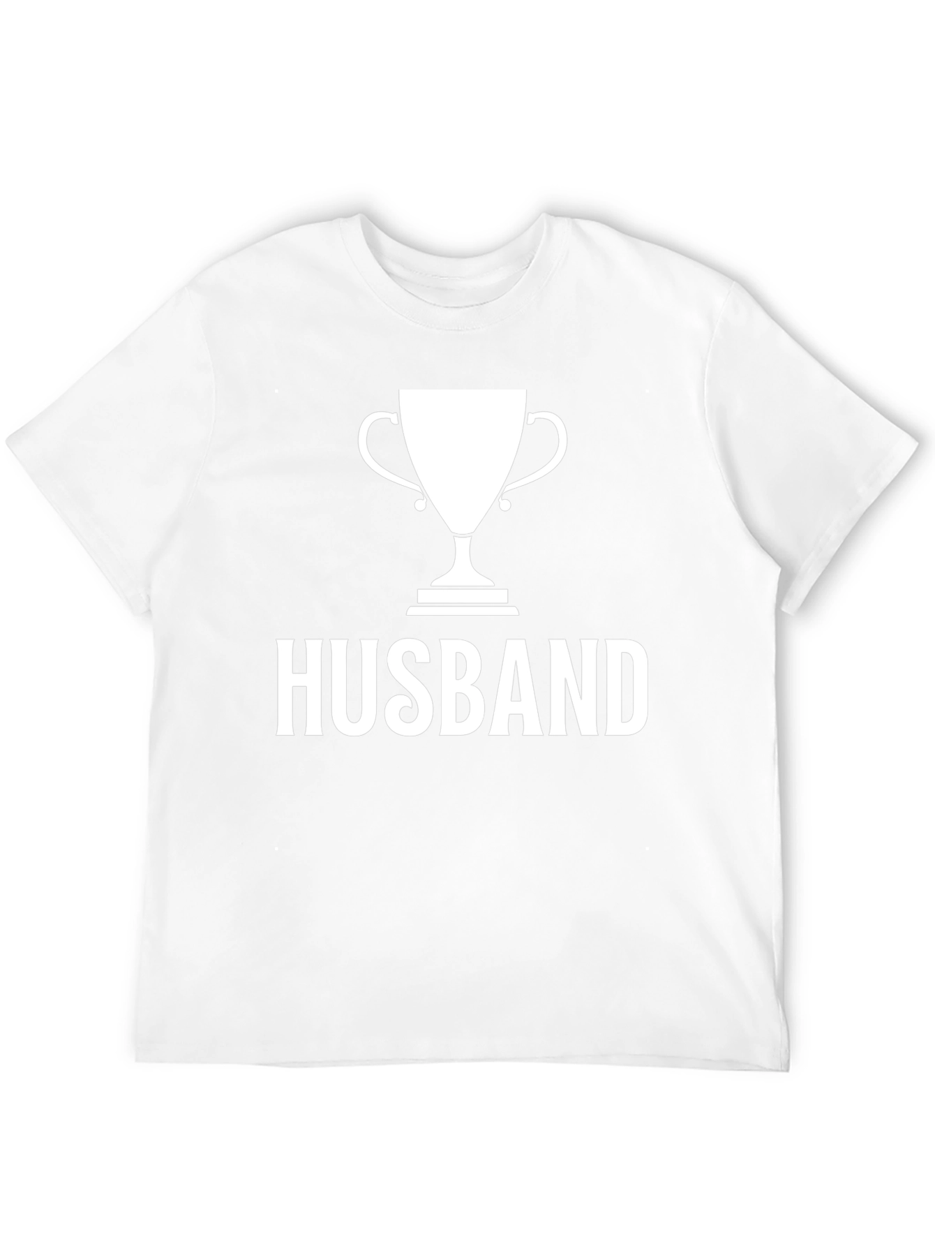 Husband Trophy Graphic T-Shirt - Black