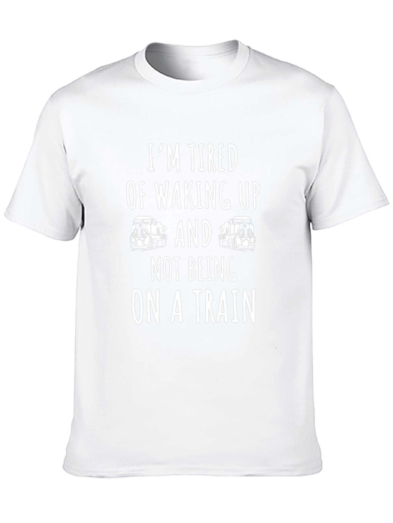 Train Lover T-Shirt - Funny Railroad Enthusiast Tee