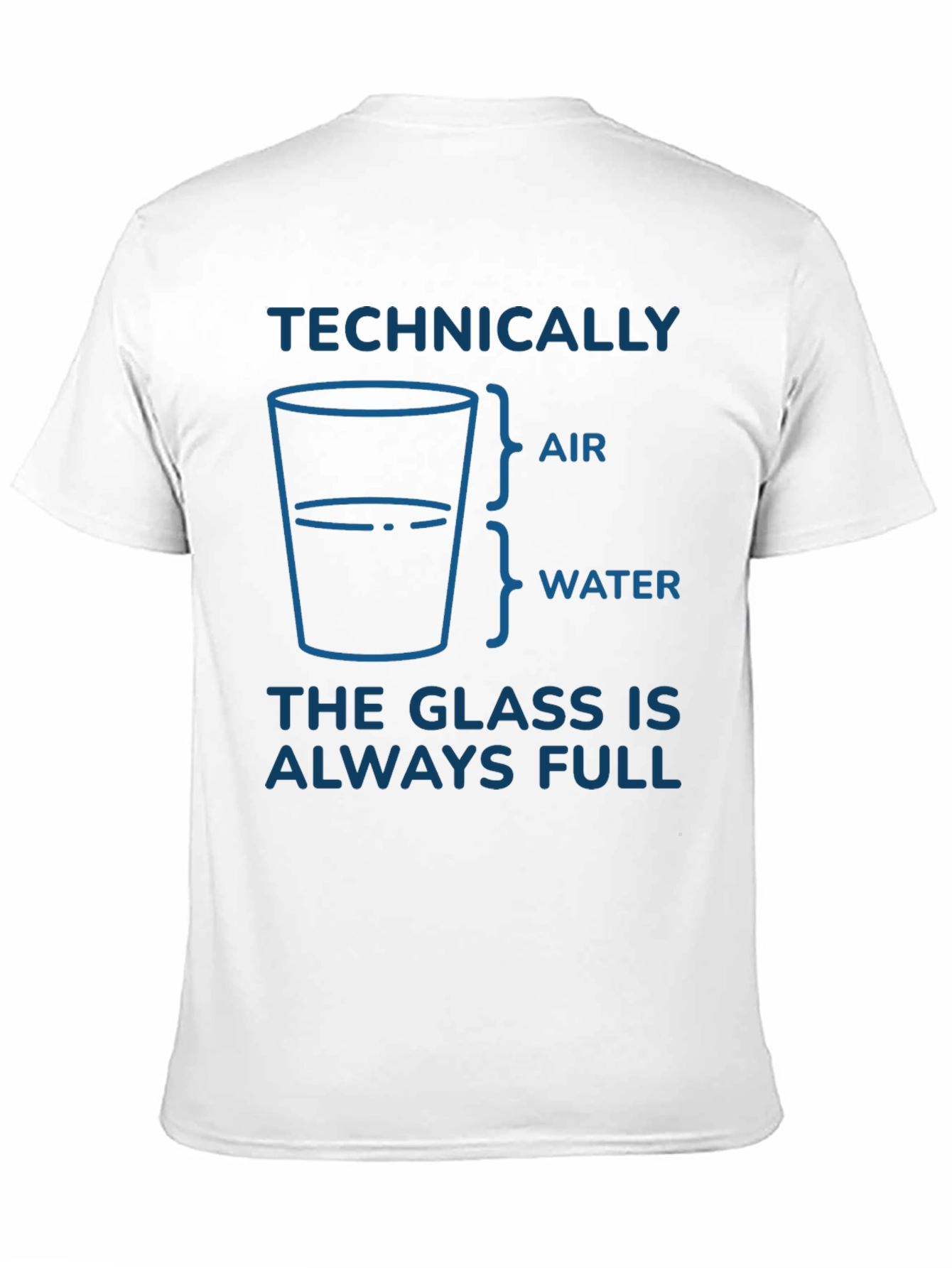 Technically Always Full Mens T-Shirt