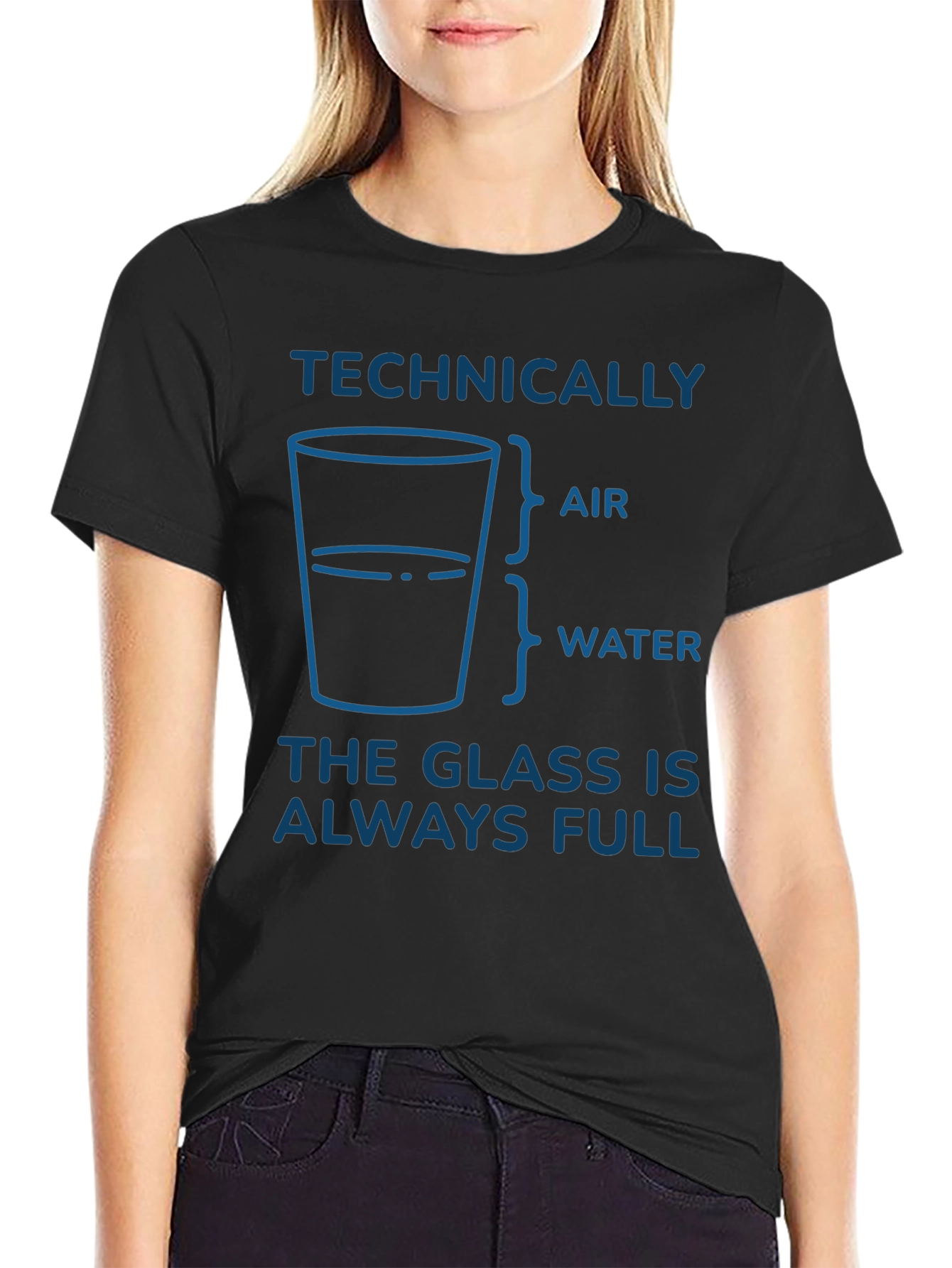 Technically Always Full Mens T-Shirt