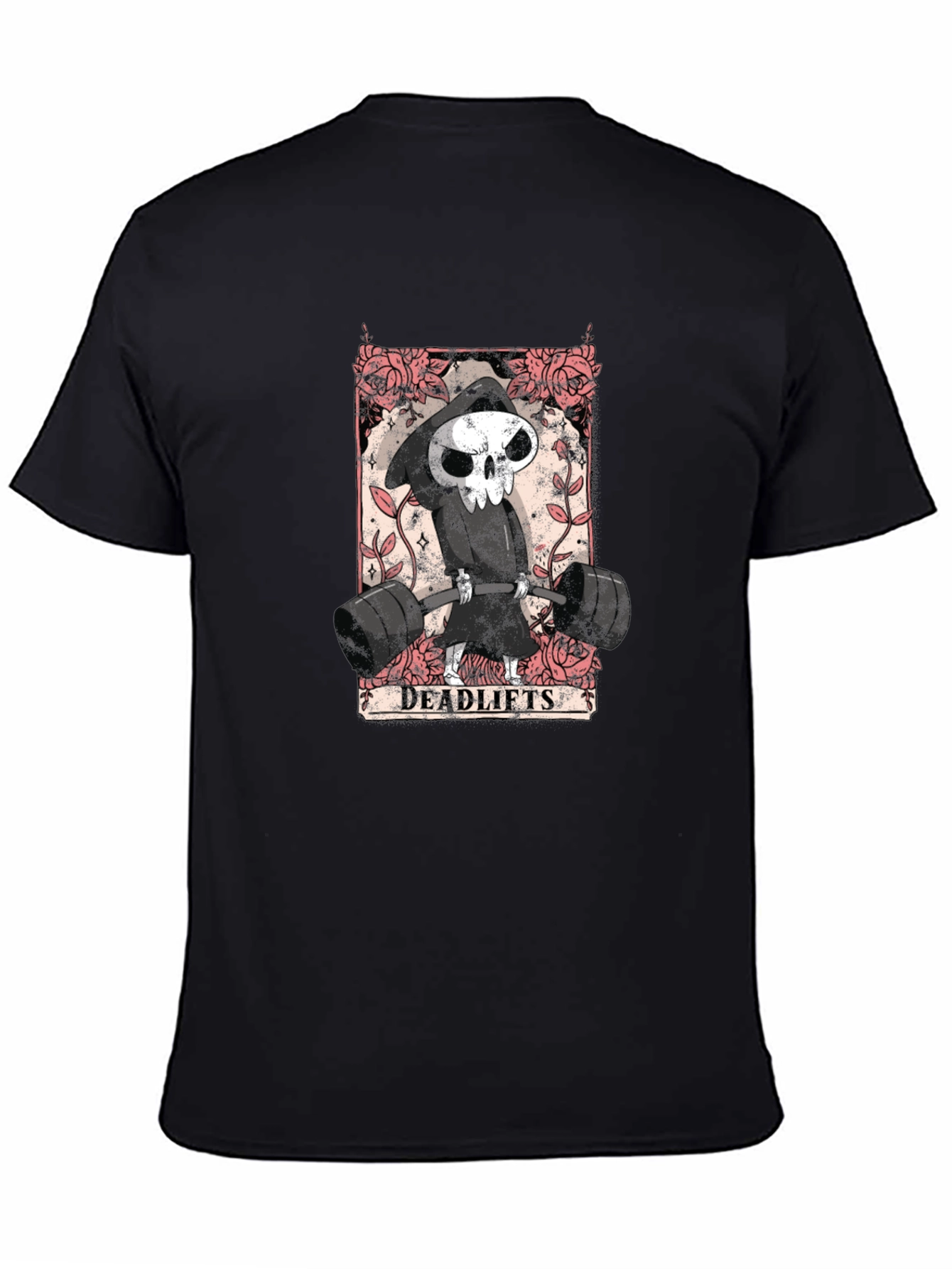 Grim Reaper Deadlifts Black T-Shirt