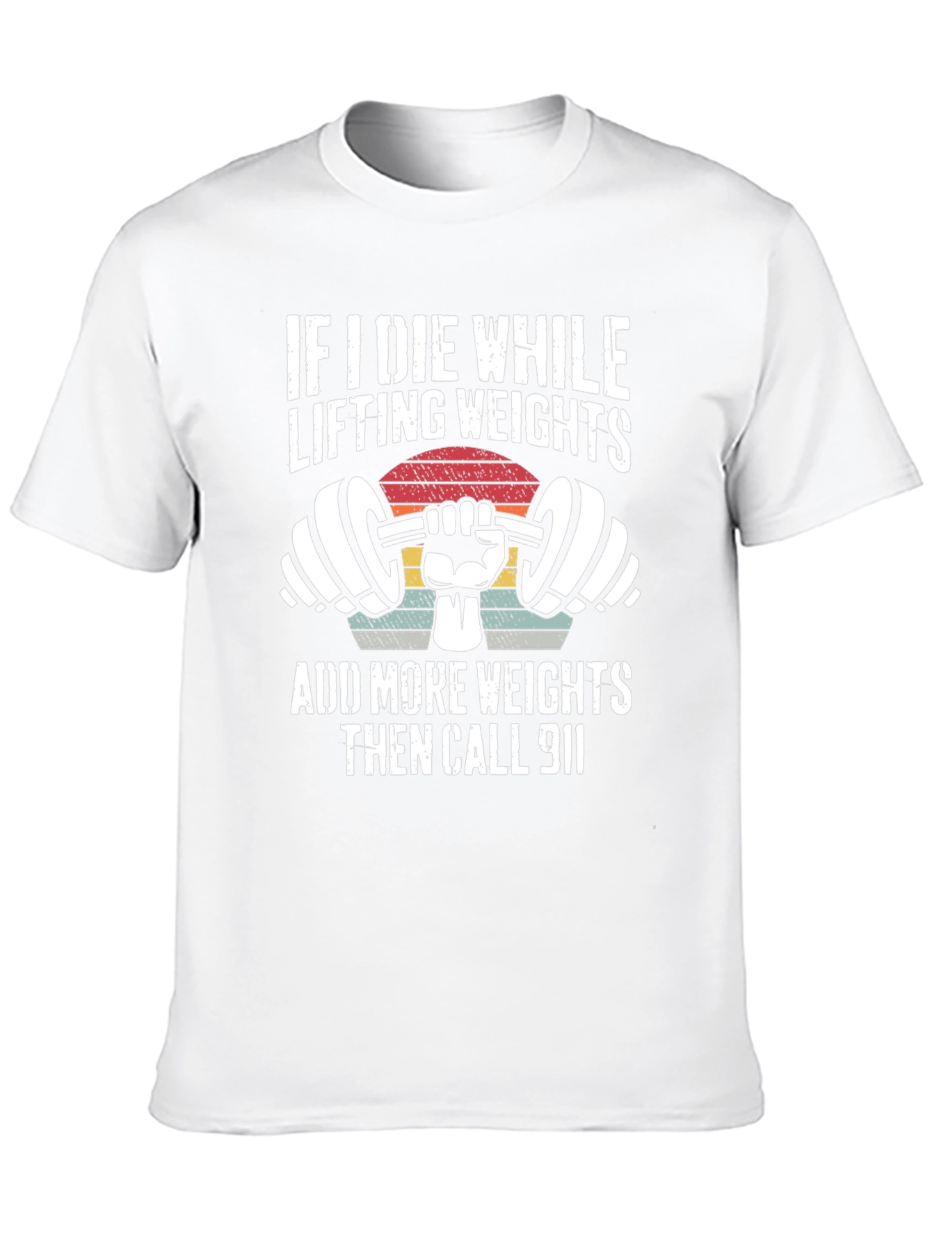 Weightlifting T-Shirt: Add More Weights