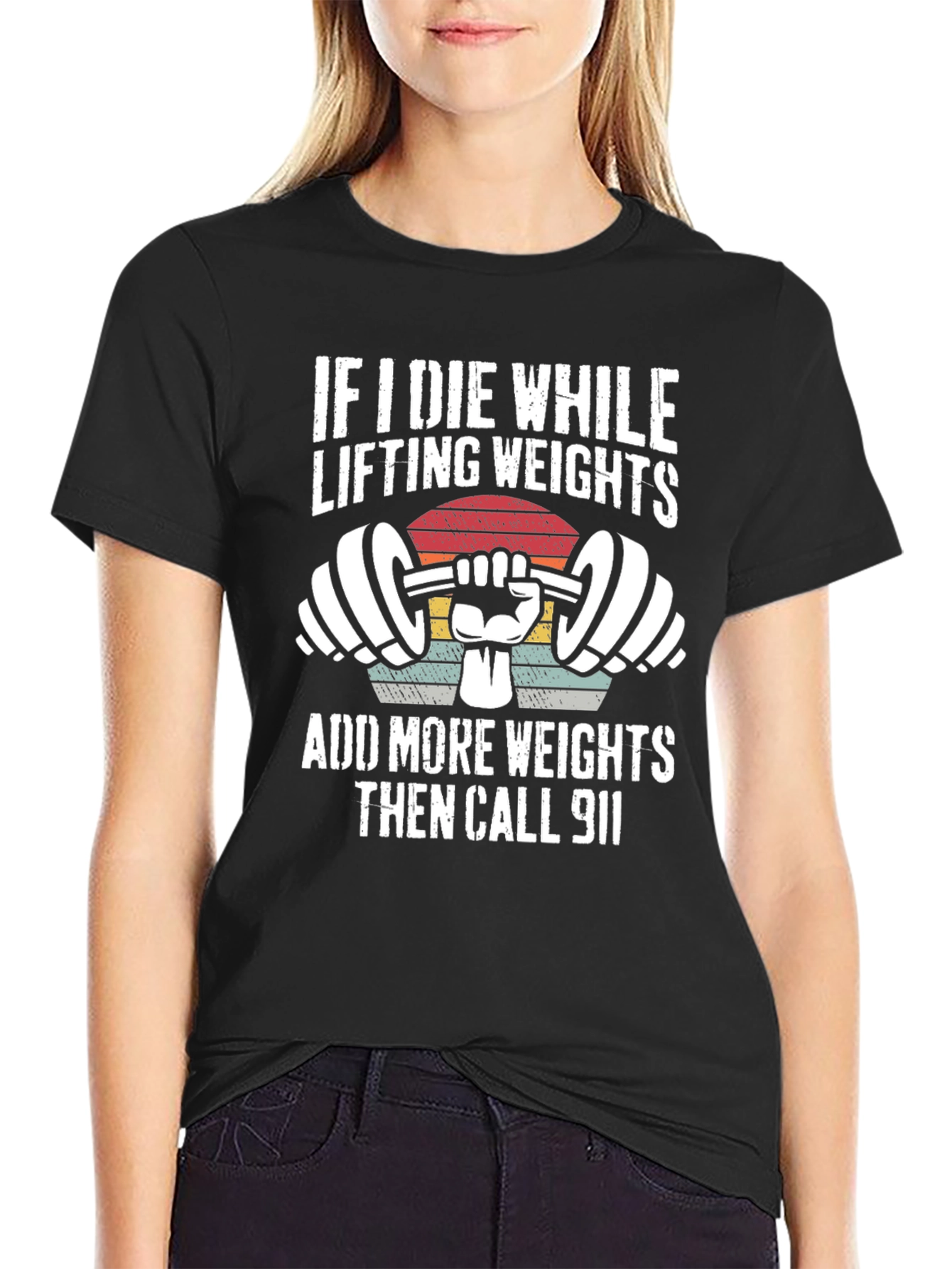 Weightlifting T-Shirt: Add More Weights