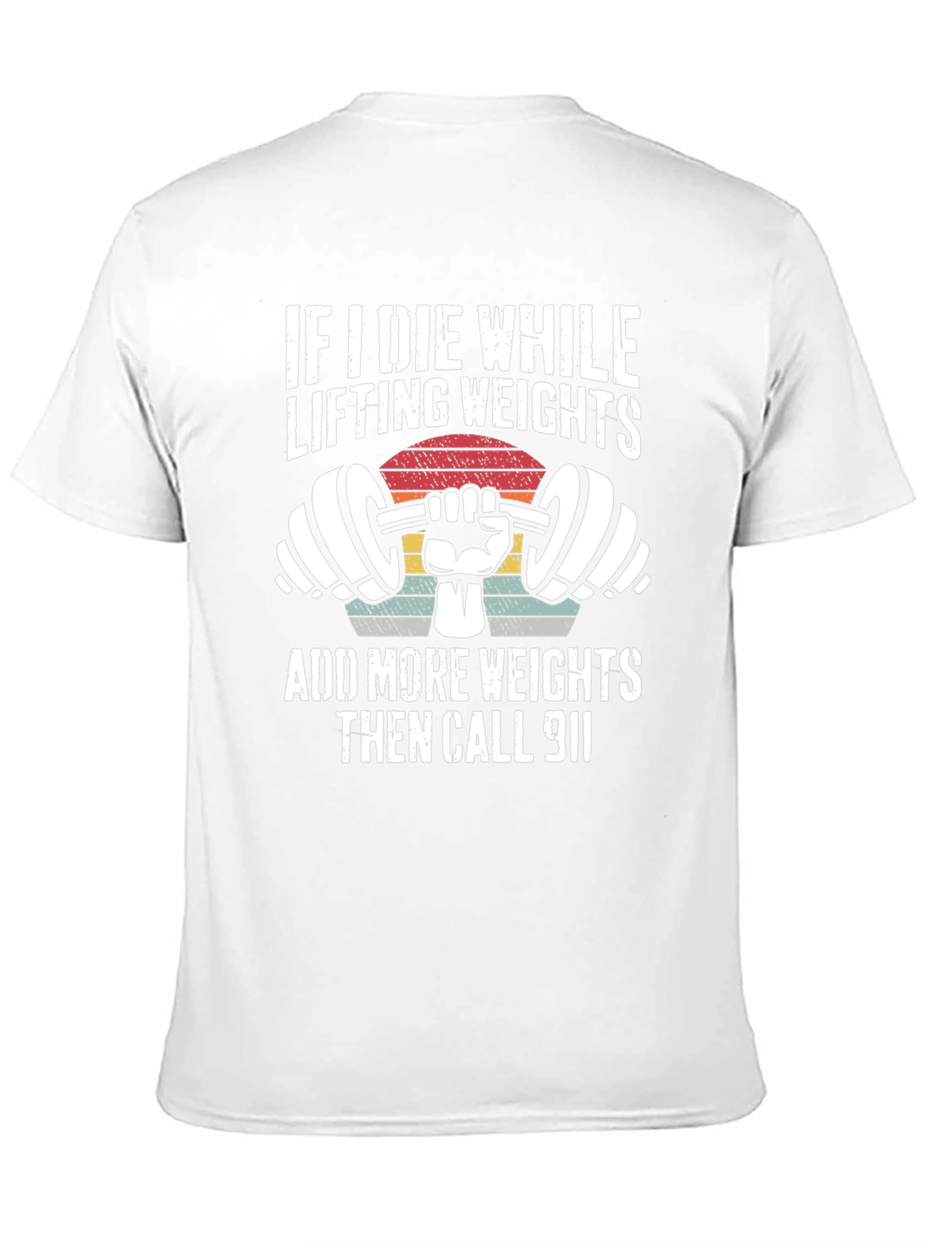 Weightlifting T-Shirt: Add More Weights