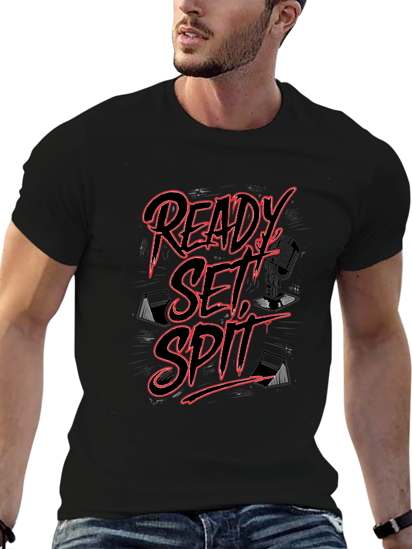 Ready Set Spit Graphic Tee