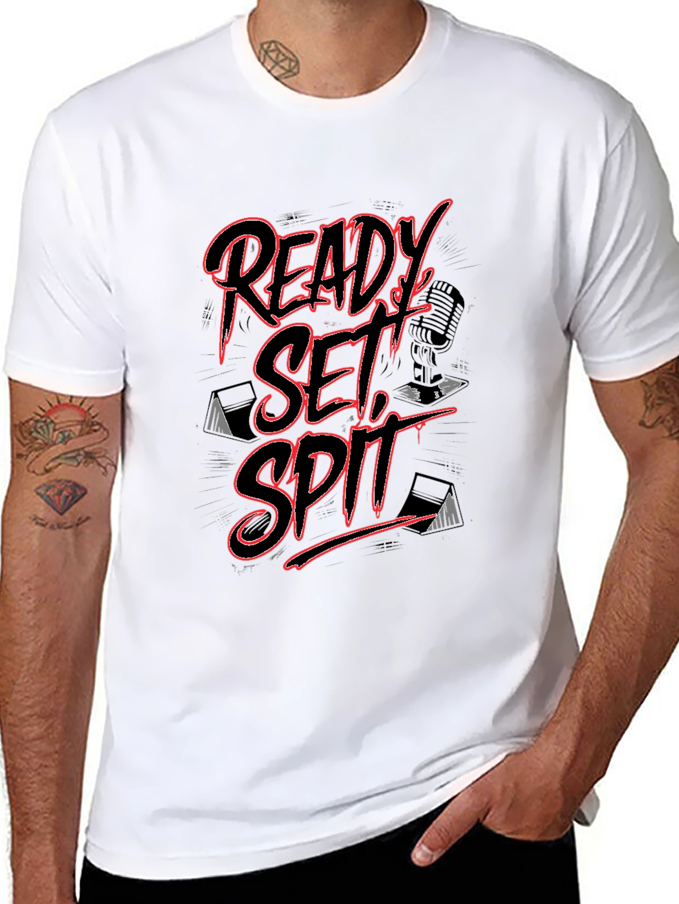 Ready Set Spit Graphic Tee